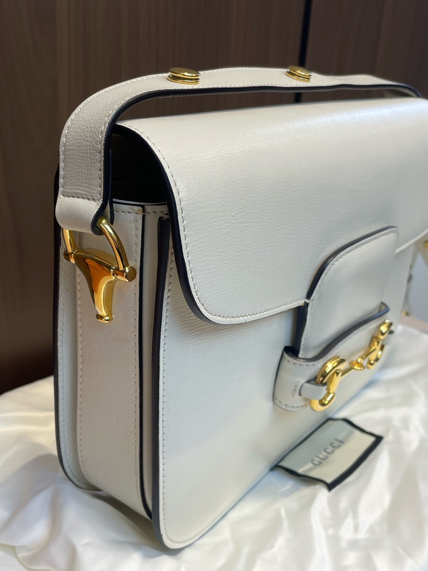 Gucci - 1955 Horsebit - Leather - White - (medium)