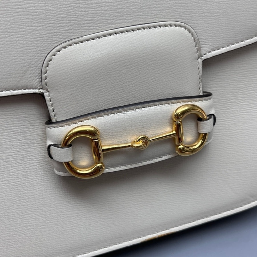 Gucci - 1955 Horsebit - Leather - White - (medium)