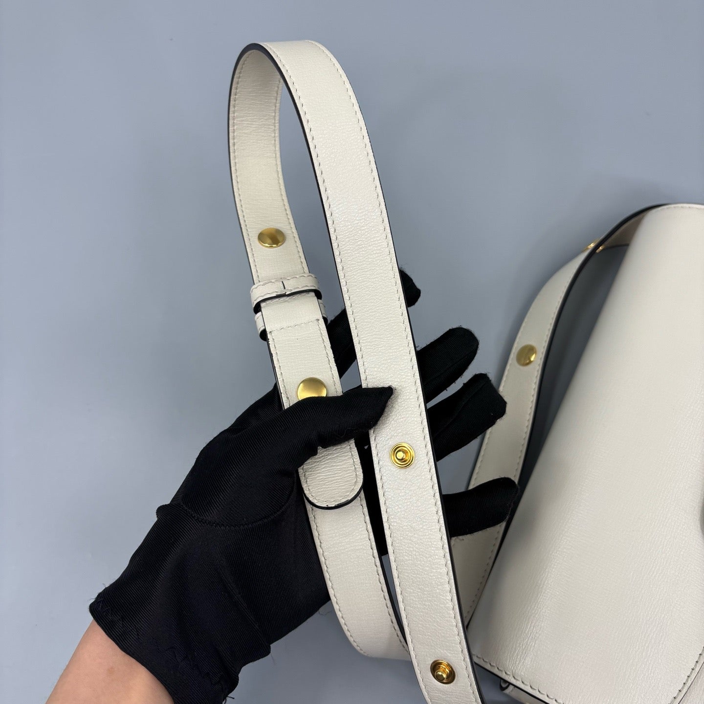 Gucci - 1955 Horsebit - Leather - White - (Medium)
