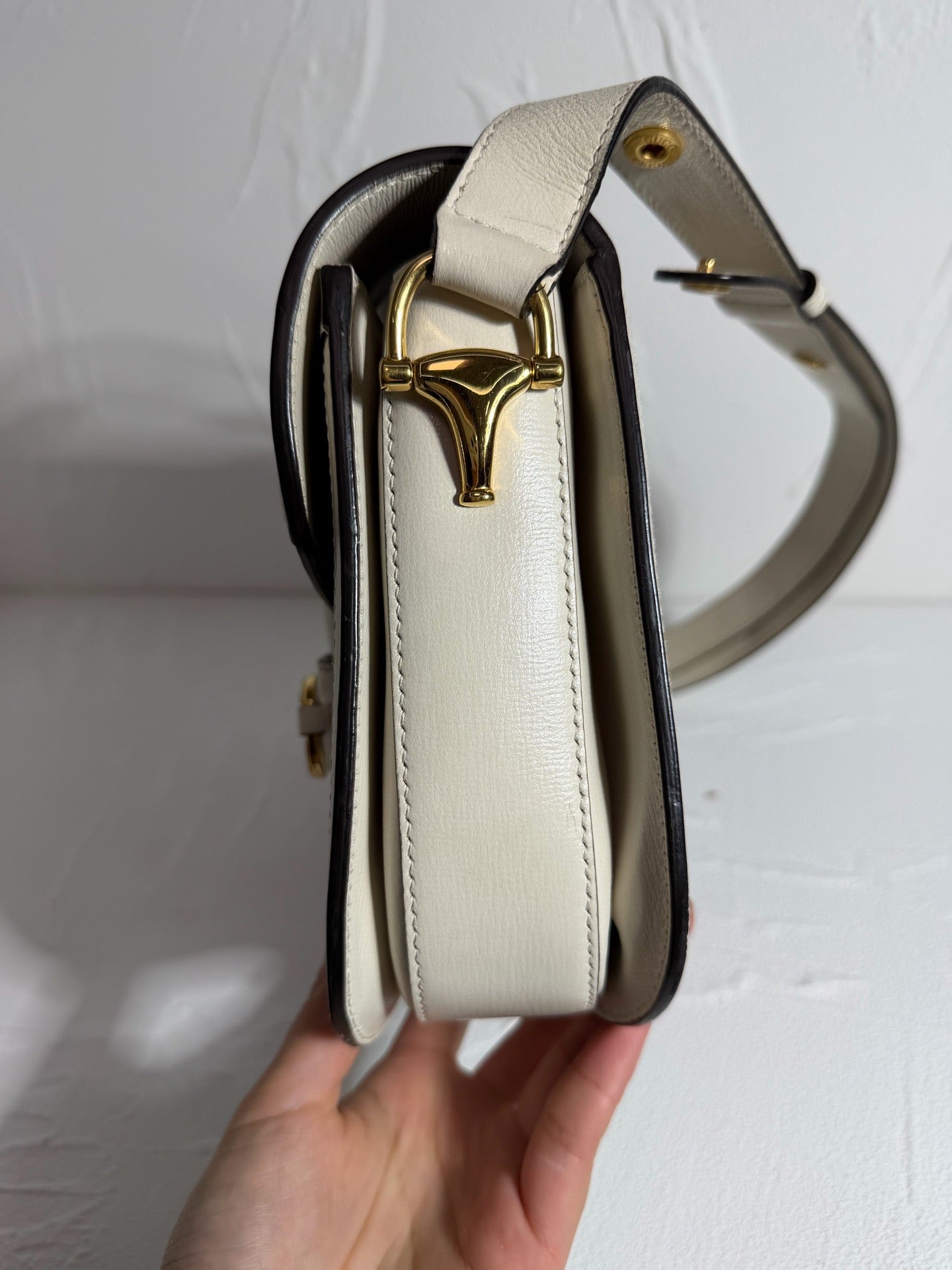 Gucci - 1955 Horsebit - Leather - White - (medium)