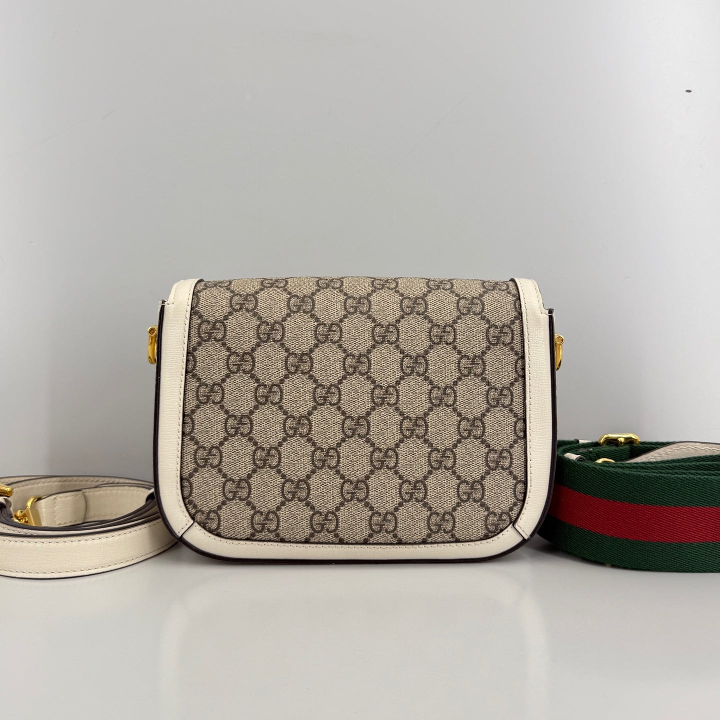 Gucci - 1955 Horsebit - Leather - White - (small)