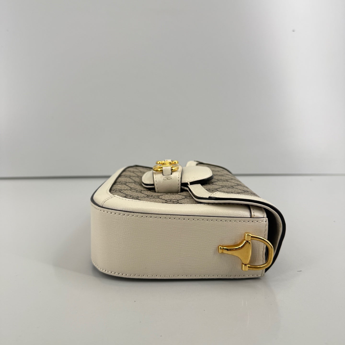 Gucci - 1955 Horsebit - Leather - White - (small)