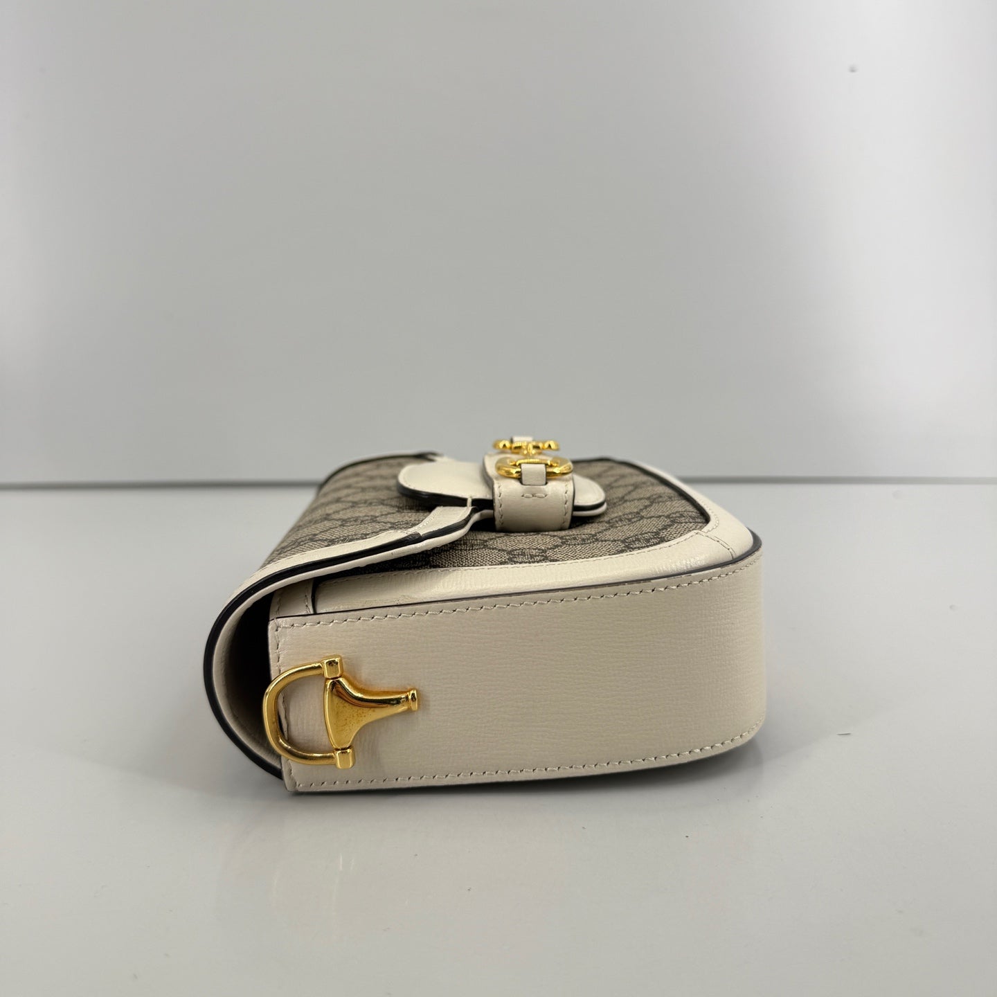 Gucci - 1955 Horsebit - Leather - White - (small)