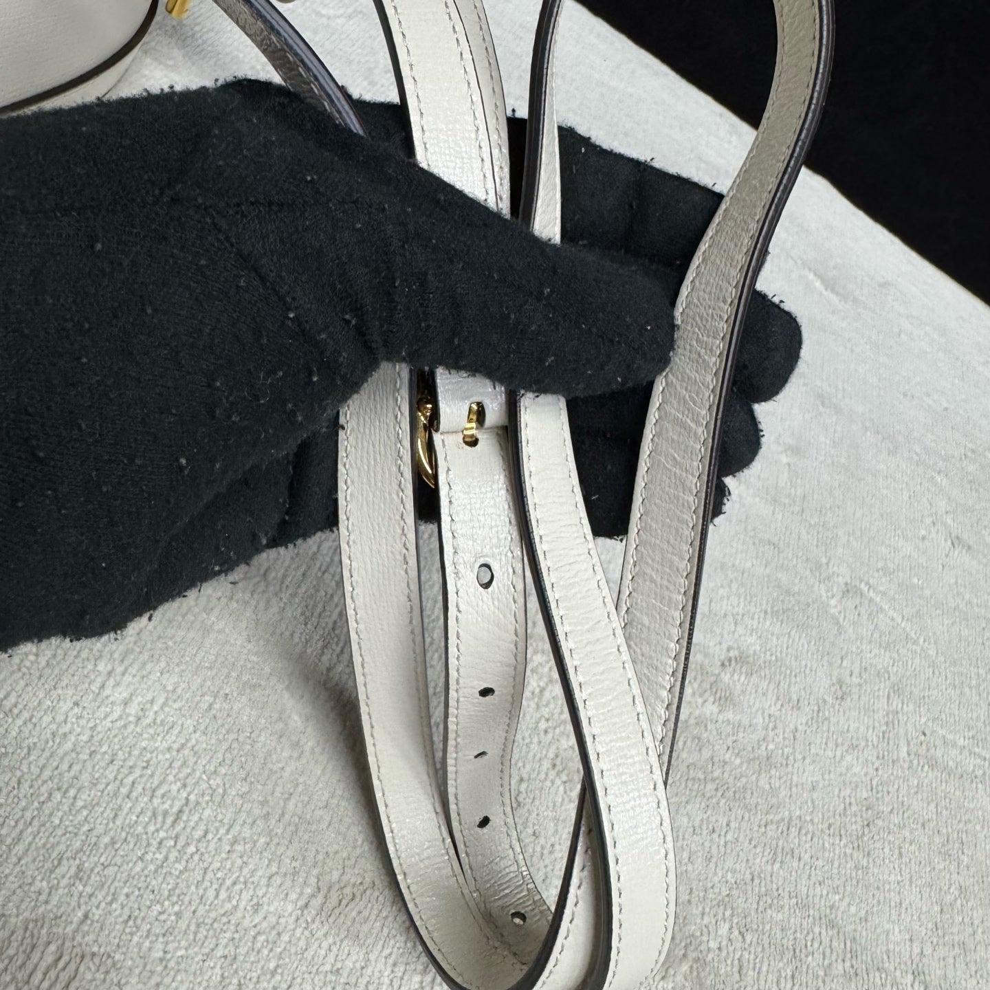 Gucci - 1955 Horsebit - Leather - White - (small)