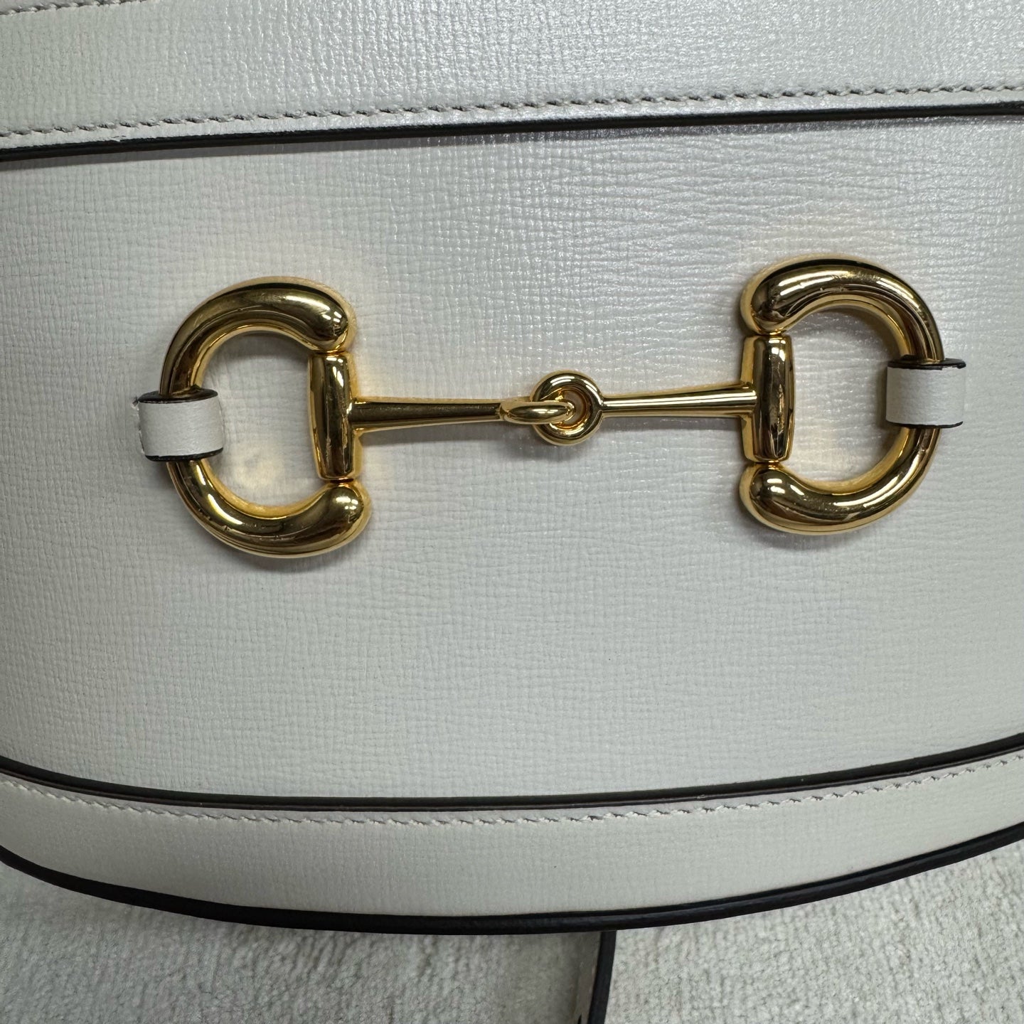 Gucci - 1955 Horsebit - Leather - White - (small)