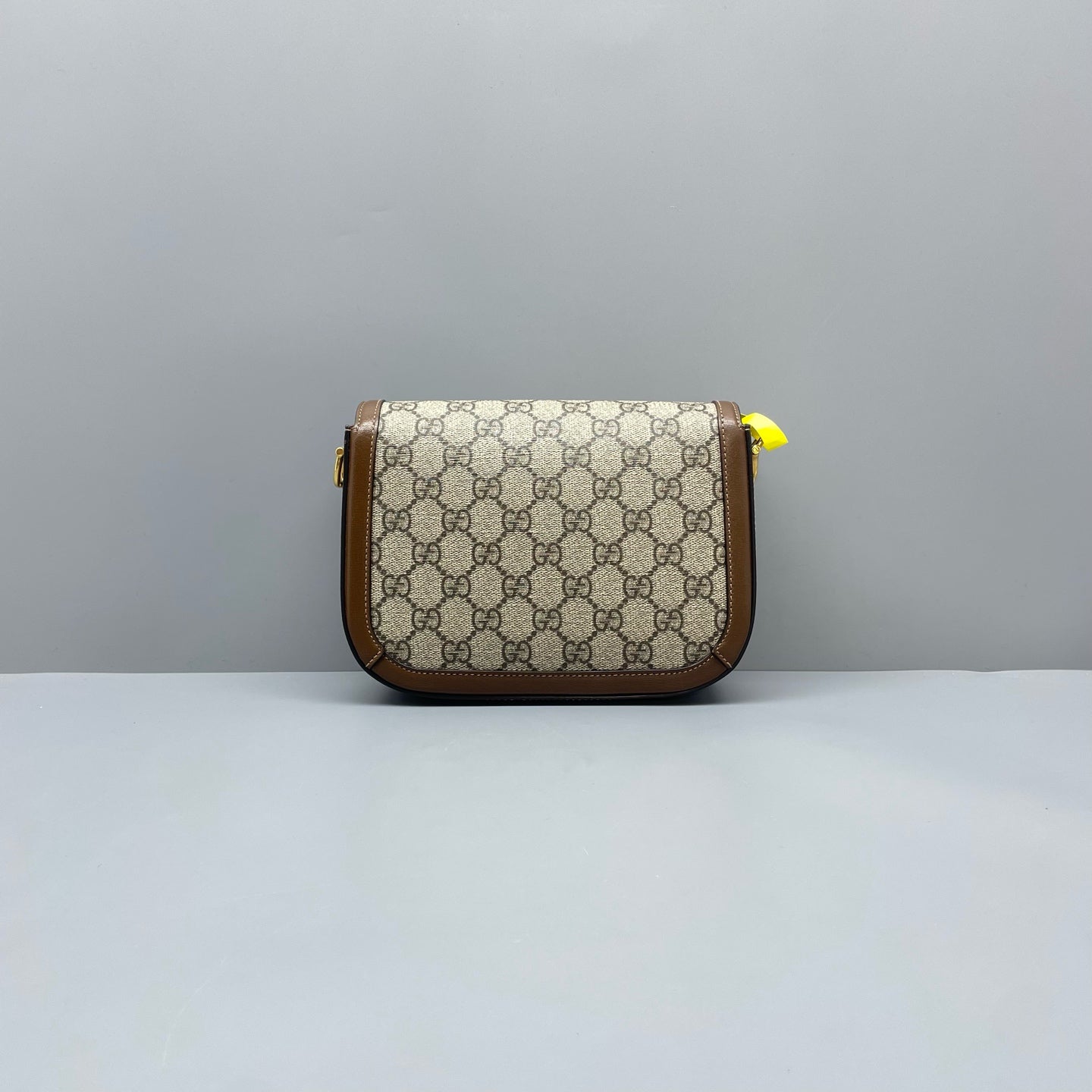 Gucci - 1955 Horsebit Mini Bag - GG Supreme canvas with leather trim - Caramel with brown GG Supreme canvas - (mini)