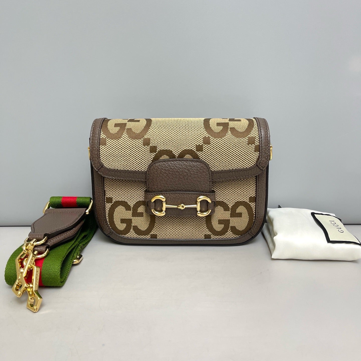 Gucci - 1955 Horsebit Mini Bag - Leather - Brown - (mini)