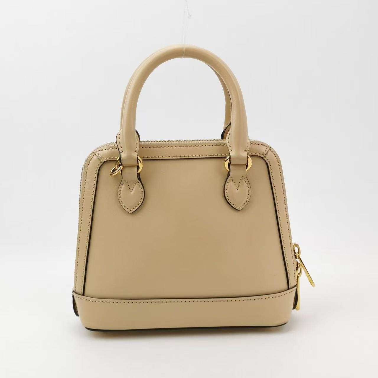 Gucci - 1955 Horsebit Mini Top Handle Bag - Cowhide leather - Beige with Gold-Tone Hardware - (mini)
