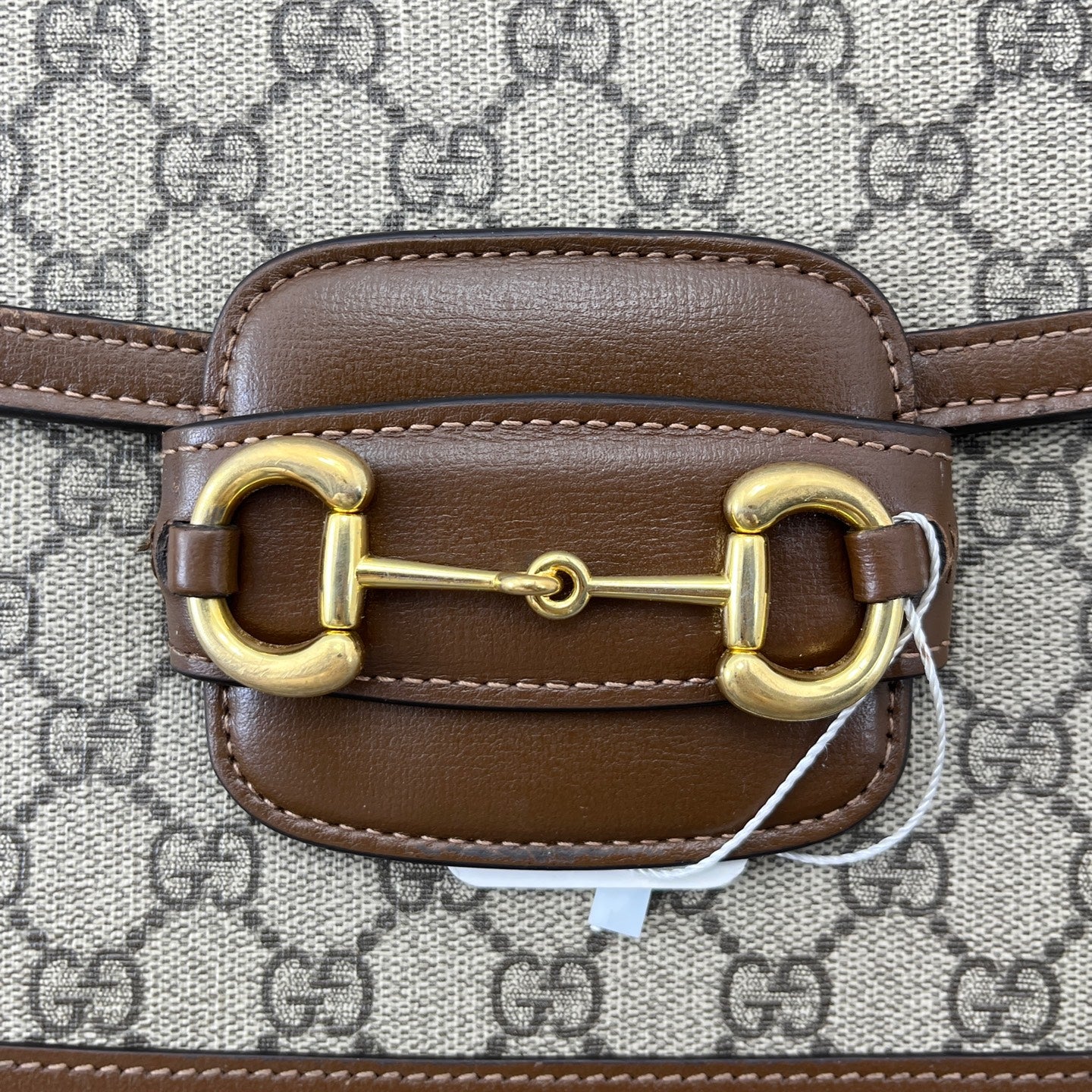 Gucci - 1955 Horsebit Saddle Bag - Leather - Brown - (medium)