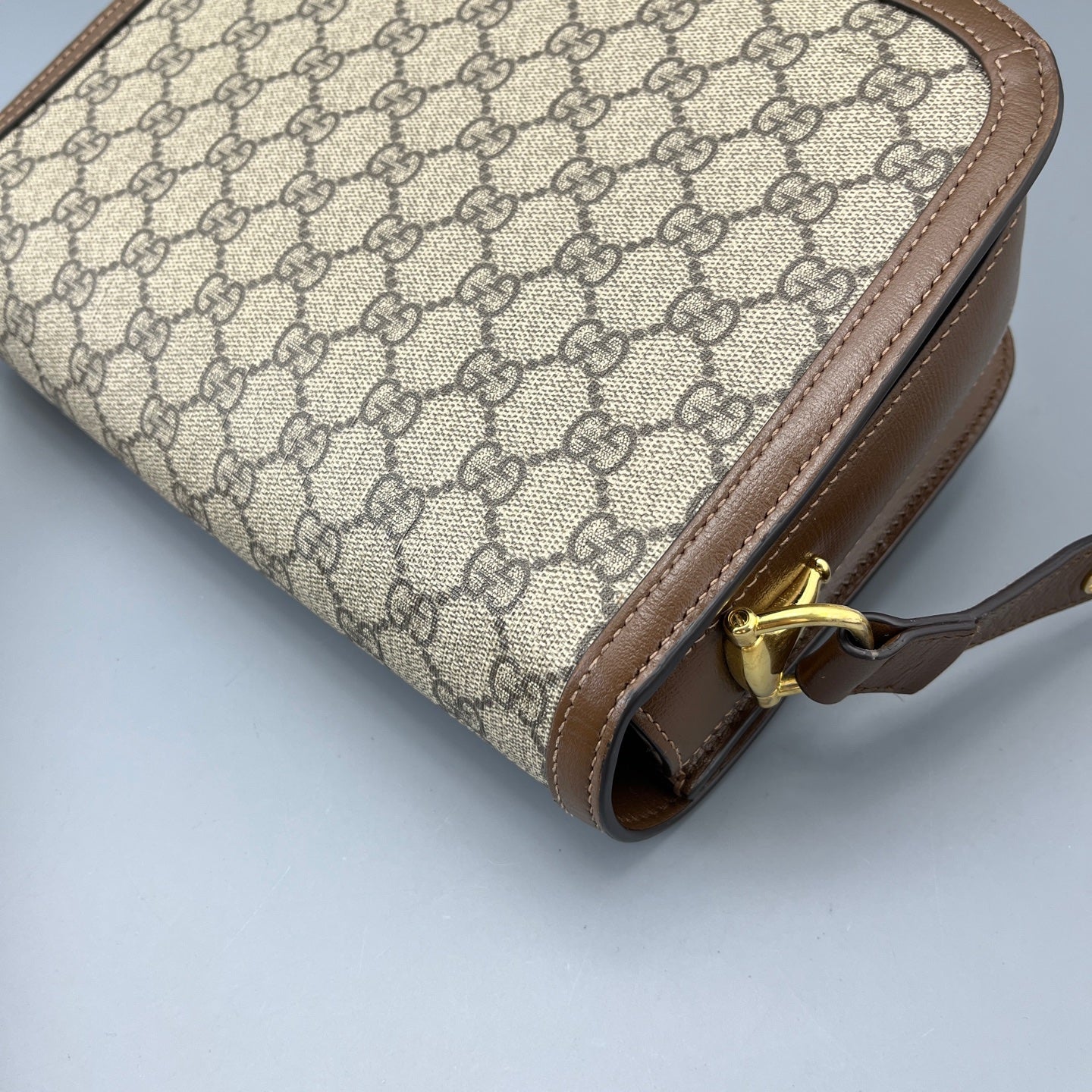 Gucci - 1955 Horsebit Saddle Bag - Leather - Brown - (medium)