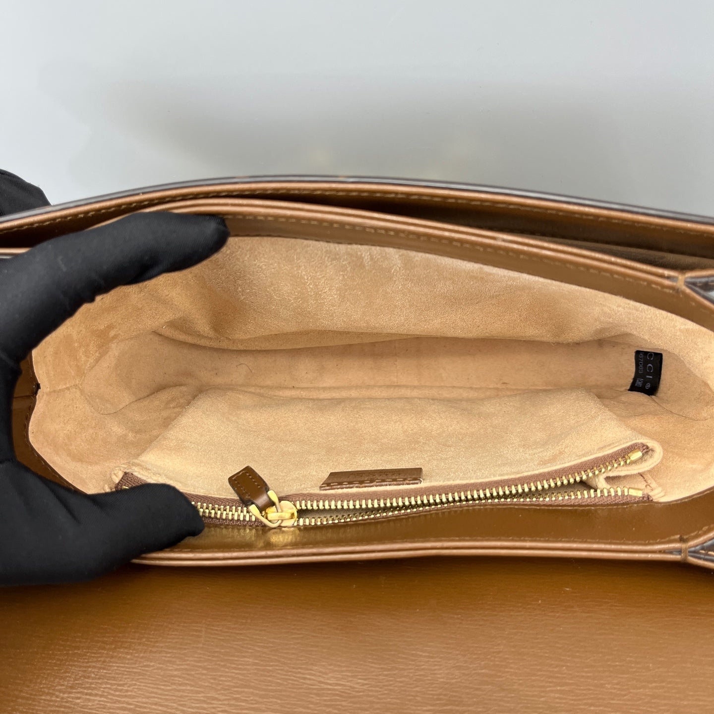 Gucci - 1955 Horsebit Saddle Bag - Leather - Brown - (medium)