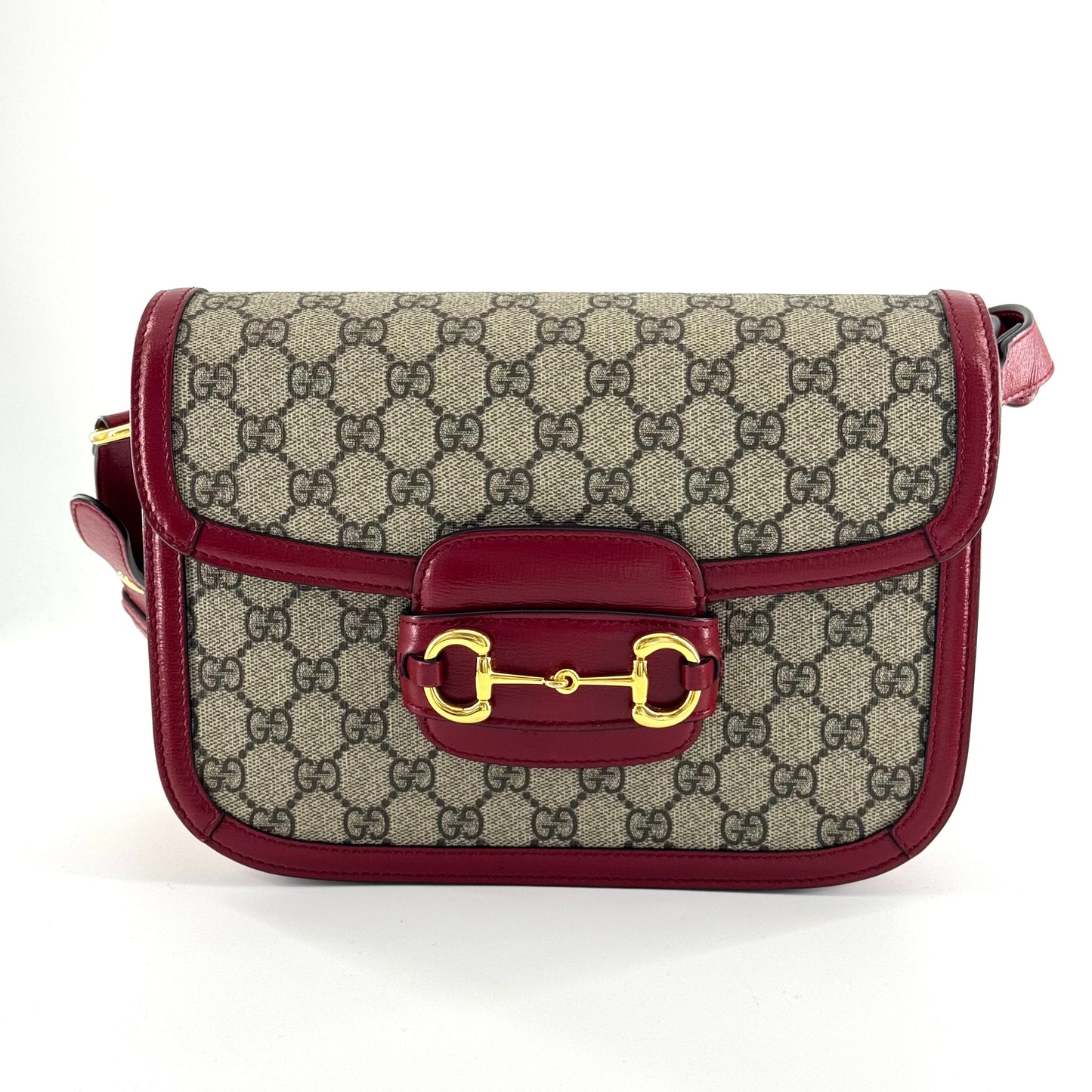 Gucci - 1955 Horsebit Shoulder Bag - Cloth - Multicolour - (medium)