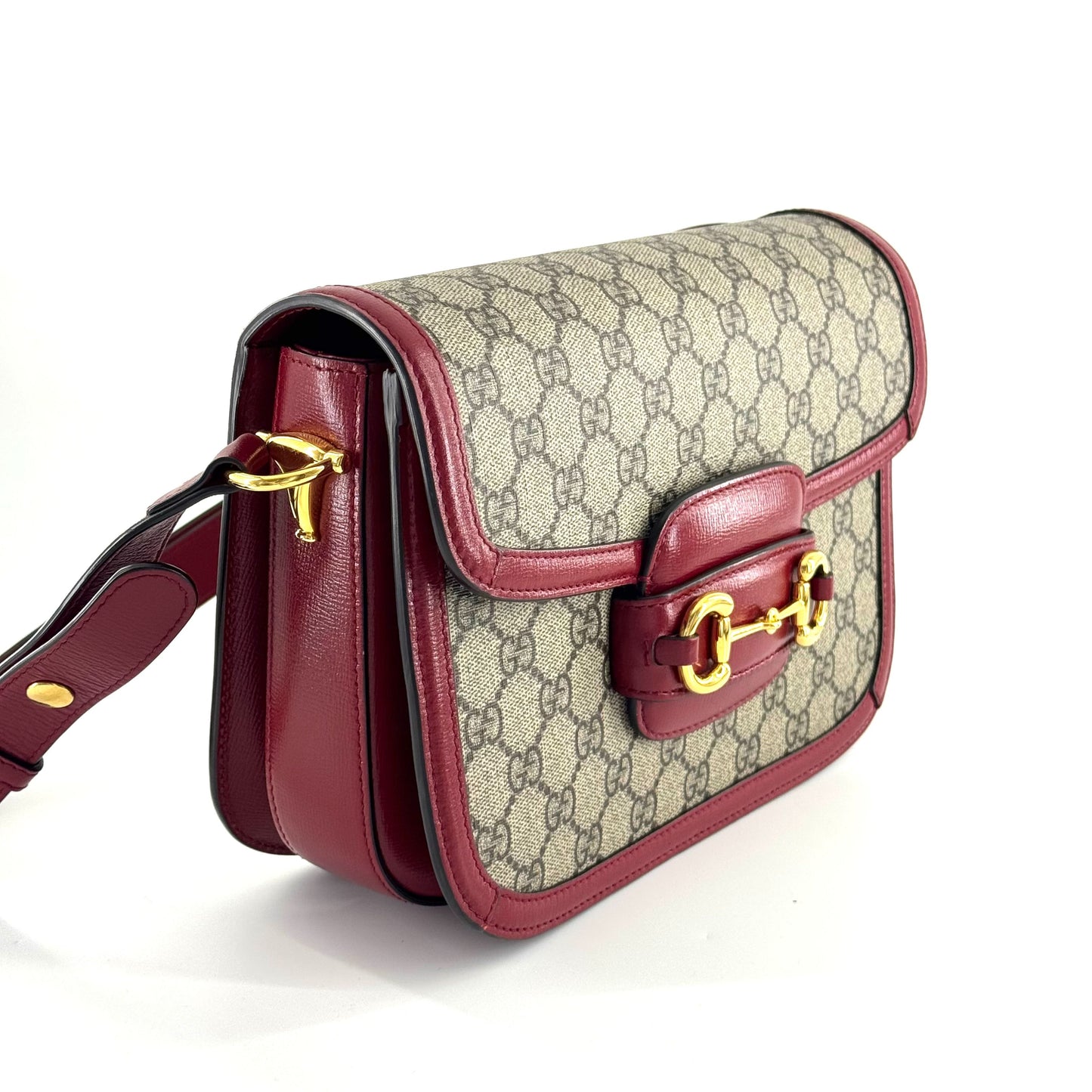 Gucci - 1955 Horsebit Shoulder Bag - Cloth - Multicolour - (medium)