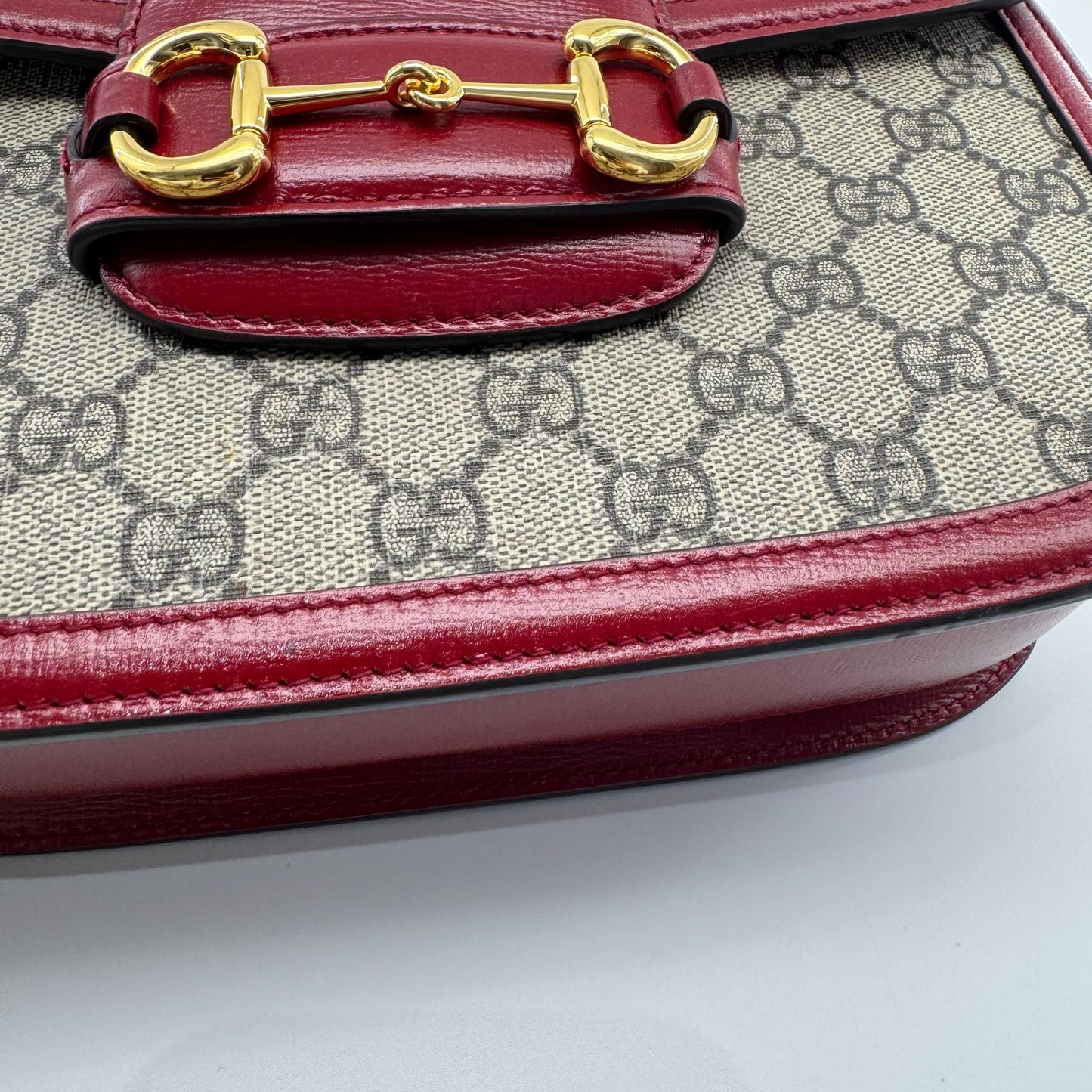 Gucci - 1955 Horsebit Shoulder Bag - Cloth - Multicolour - (medium)