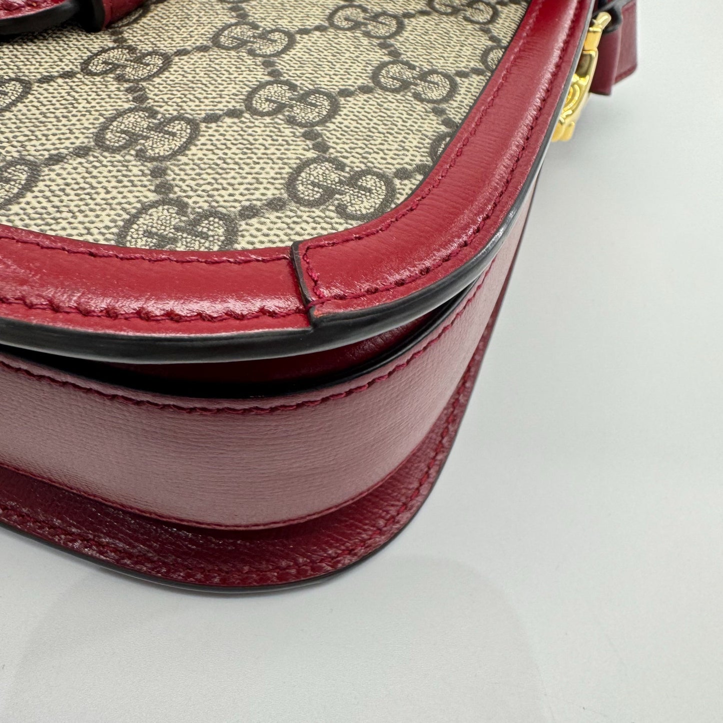 Gucci - 1955 Horsebit Shoulder Bag - Cloth - Multicolour - (medium)