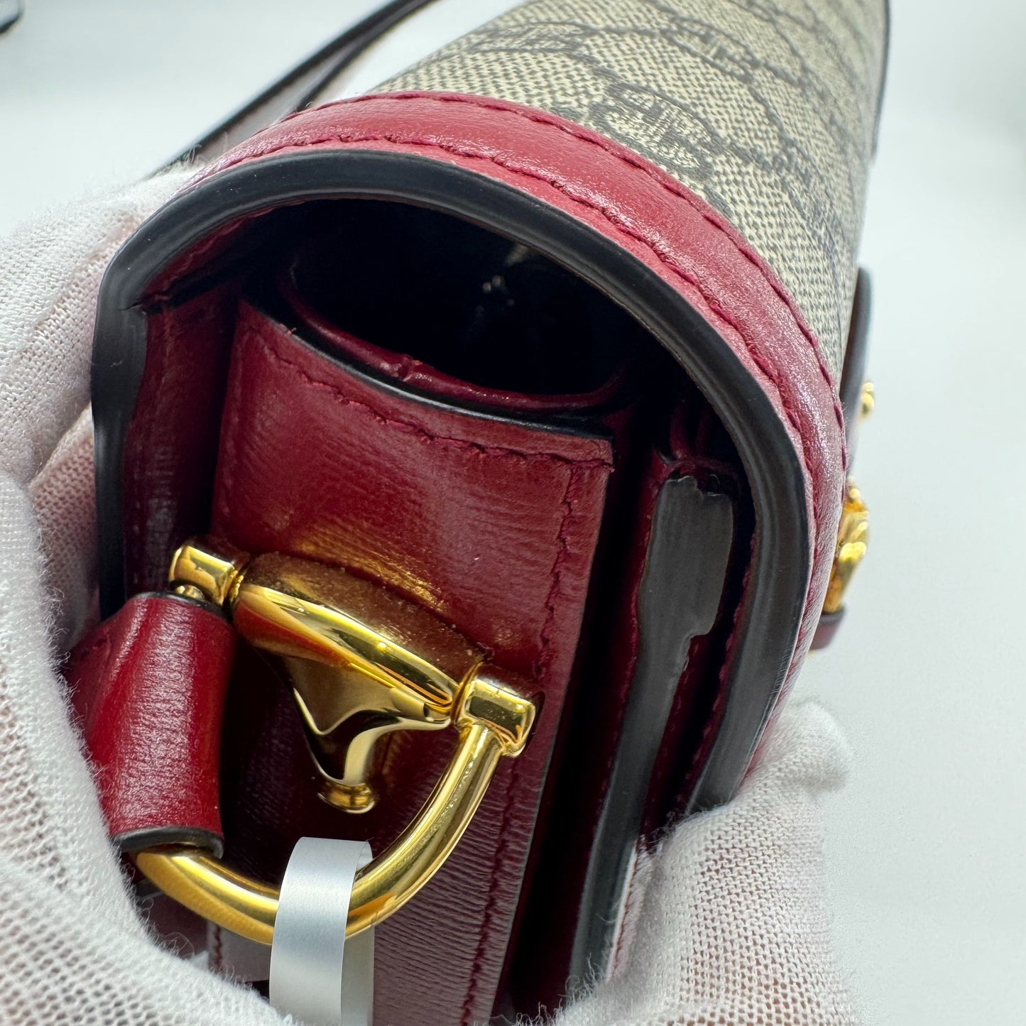 Gucci - 1955 Horsebit Shoulder Bag - Cloth - Multicolour - (medium)
