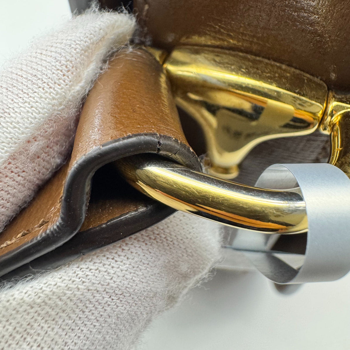 Gucci - 1955 Horsebit Shoulder Bag - Leather - Brown - (medium)