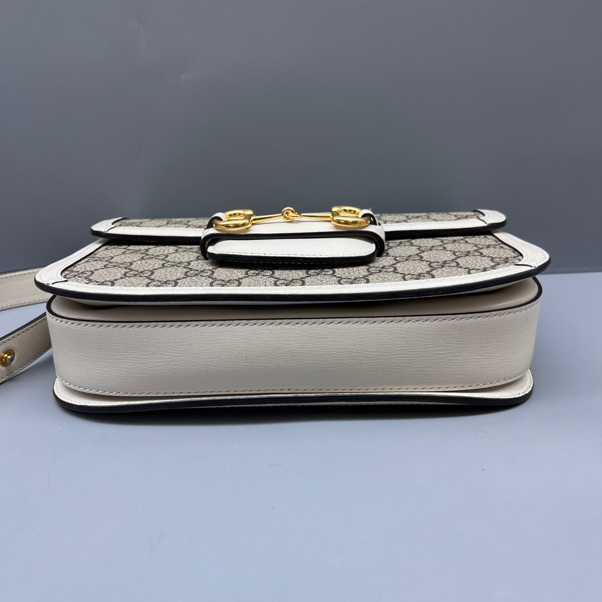Gucci - 1955 Horsebit Shoulder Bag - Leather - Multicolour - (small)