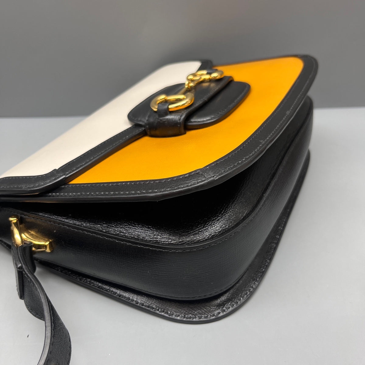 Gucci - 1955 Horsebit Shoulder Bag - Leather - Multicolour - (small)