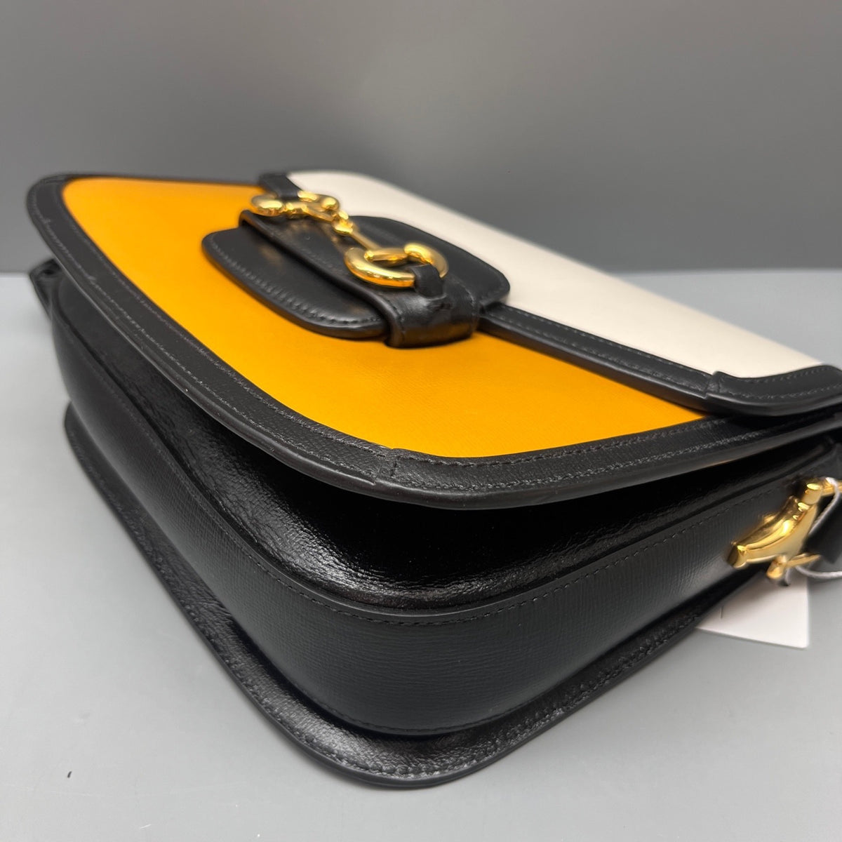 Gucci - 1955 Horsebit Shoulder Bag - Leather - Multicolour - (small)