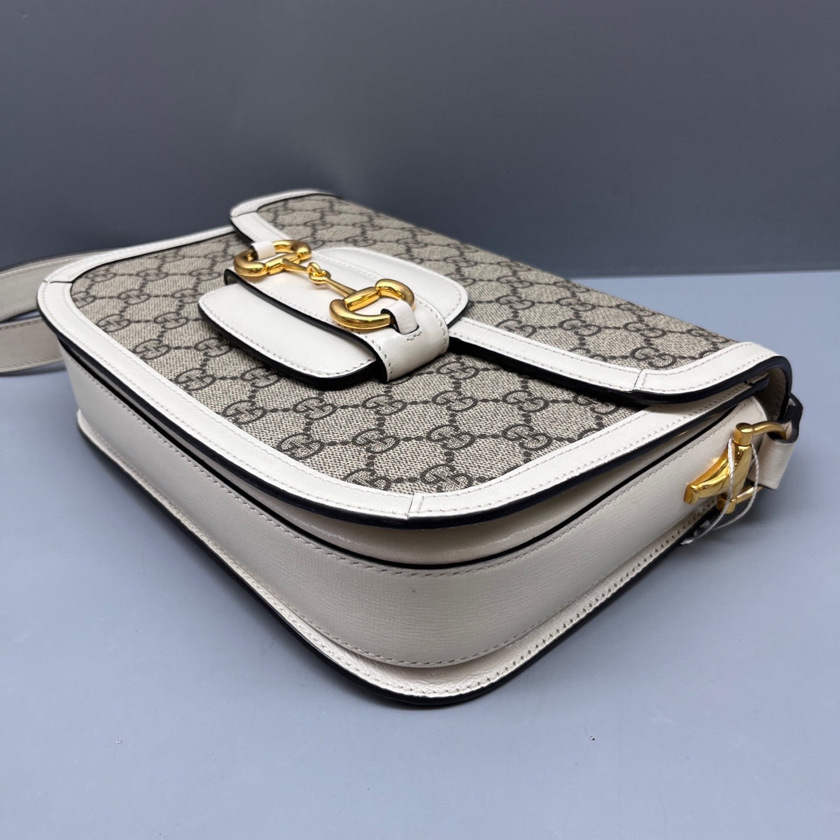 Gucci - 1955 Horsebit Shoulder Bag - Leather - Multicolour - (small)
