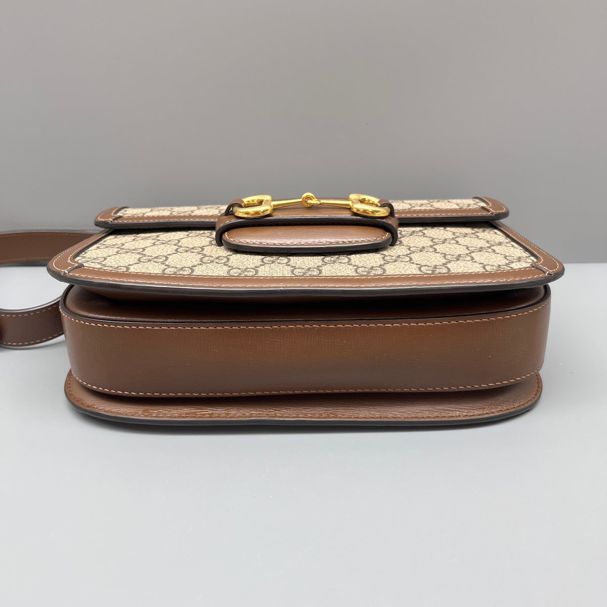 Gucci - 1955 Horsebit Shoulder Bag - Synthetic - Multicolour - (medium)