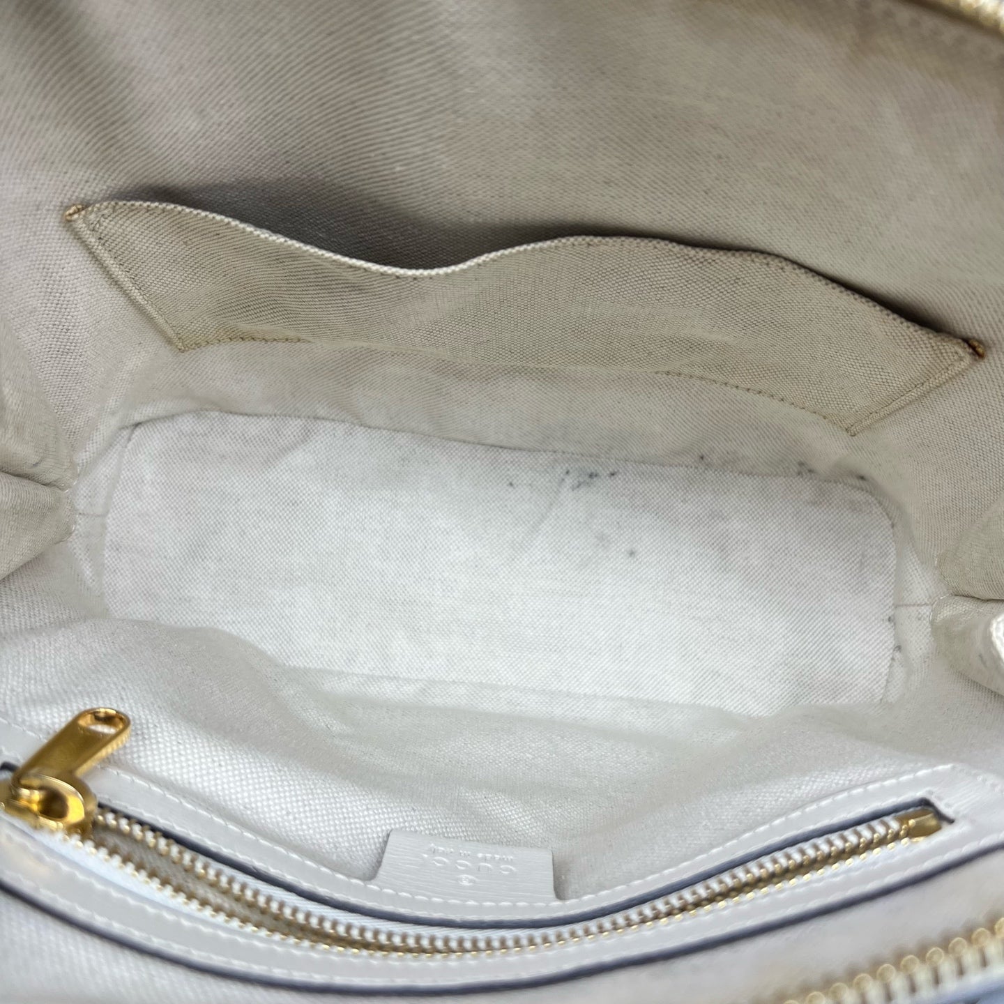 Gucci - 1955 Horsebit - Synthetic - Beige - (small)
