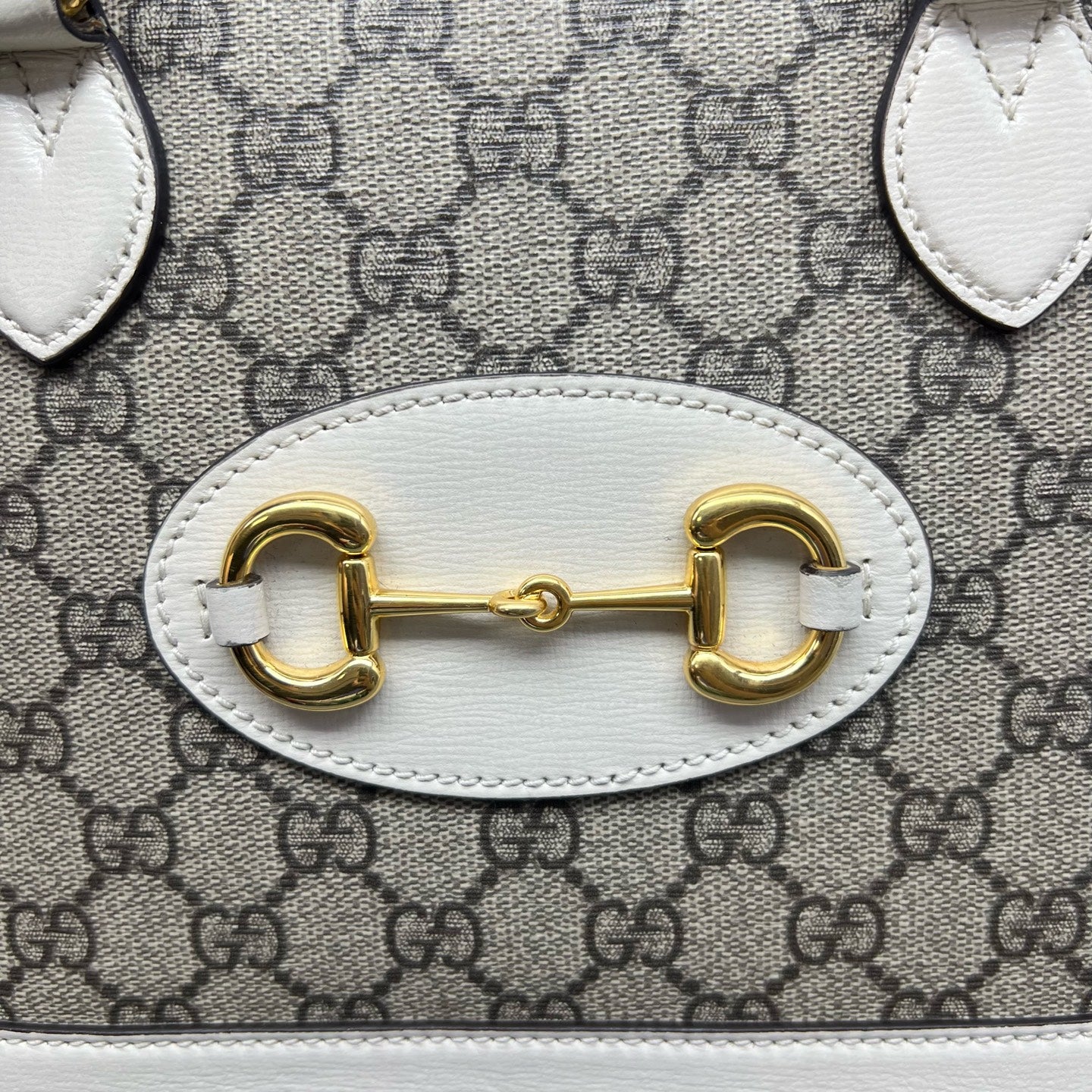 Gucci - 1955 Horsebit - Synthetic - Beige - (small)