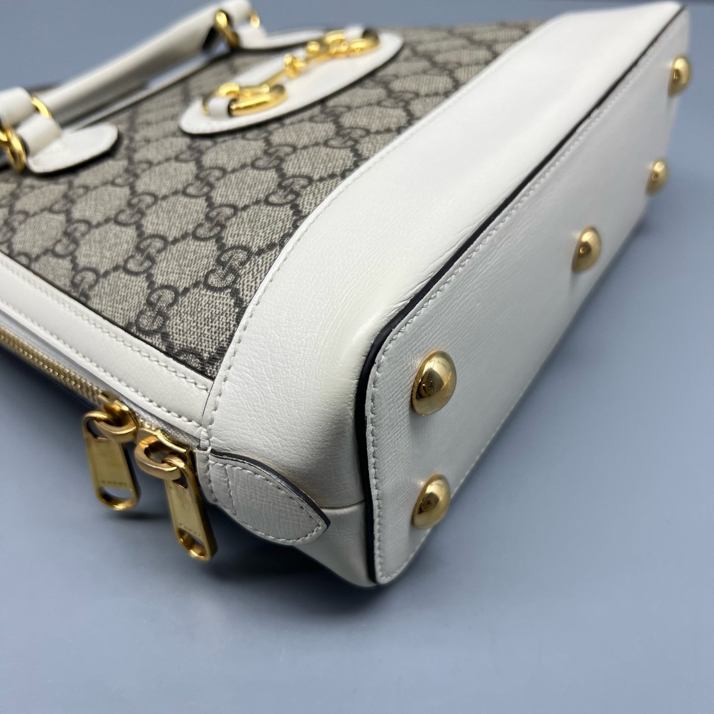 Gucci - 1955 Horsebit - Synthetic - Beige - (small)