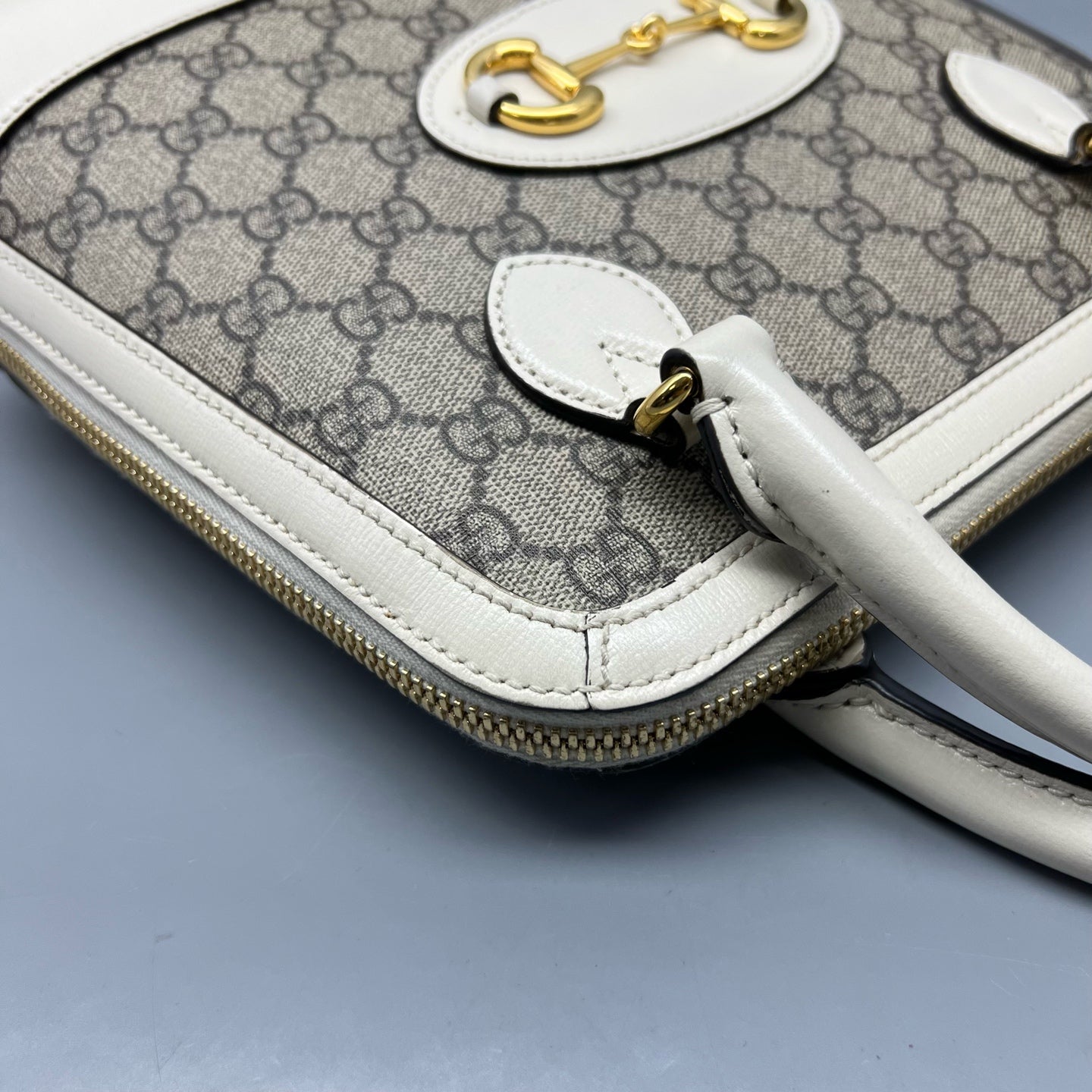 Gucci - 1955 Horsebit - Synthetic - Beige - (small)