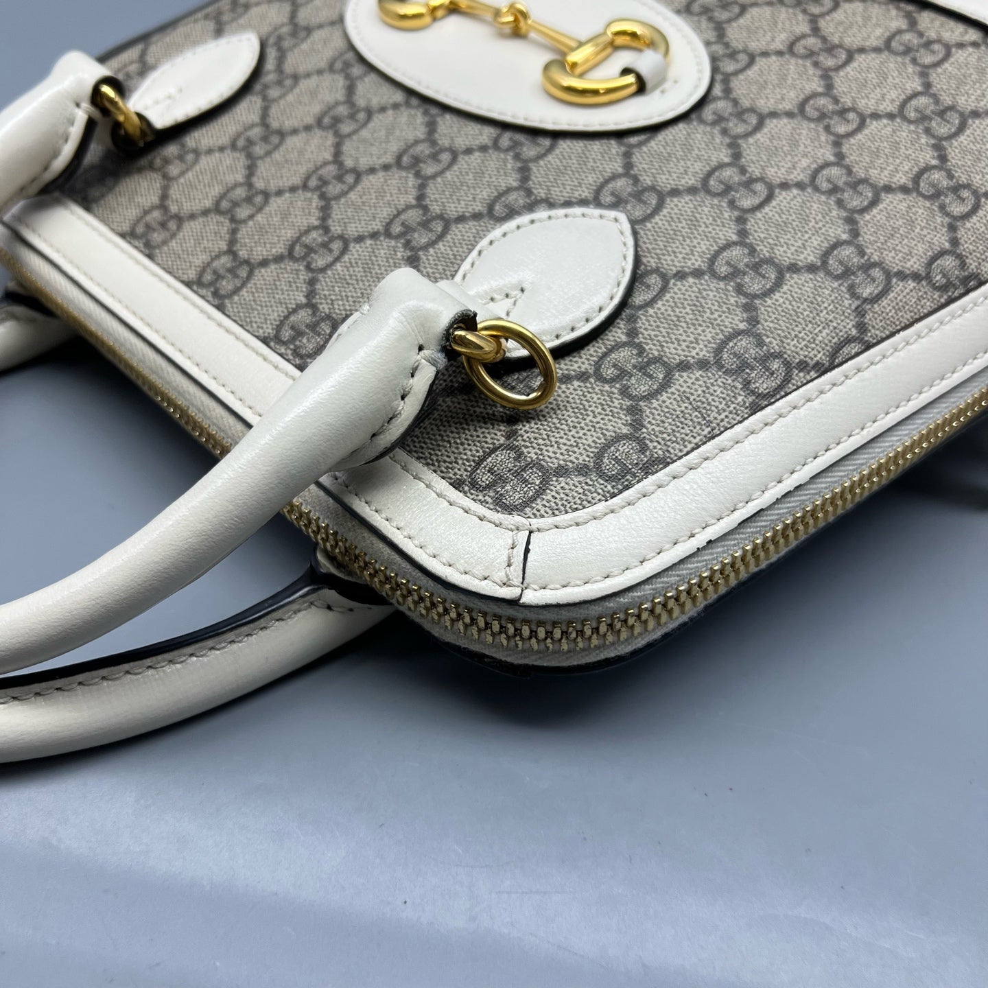 Gucci - 1955 Horsebit - Synthetic - Beige - (small)