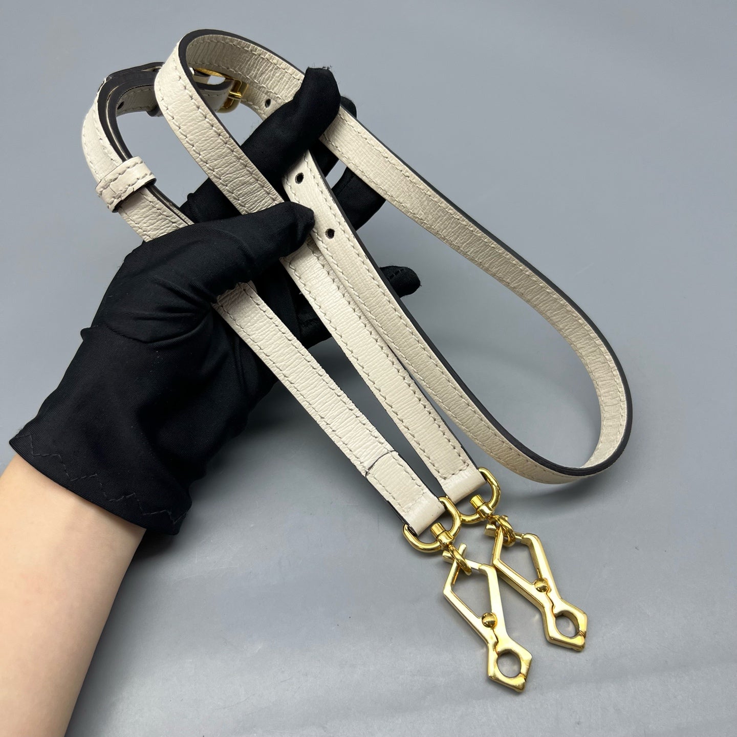 Gucci - 1955 Horsebit - Synthetic - Beige - (small)