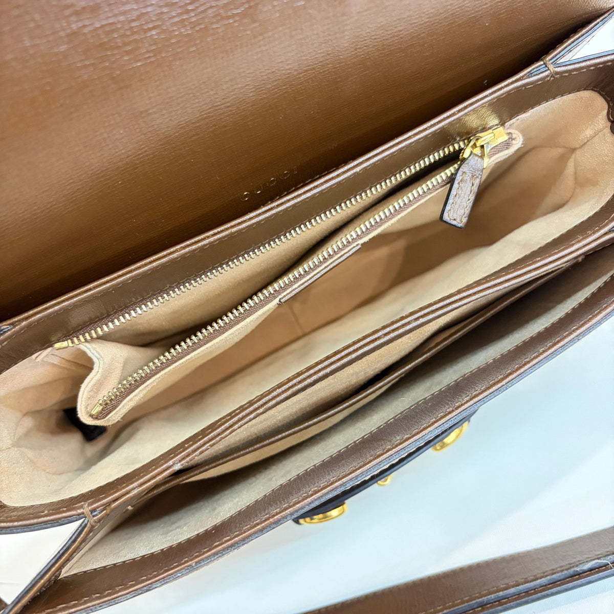 Gucci - 1955 Horsebit - Synthetic - Brown - (medium)