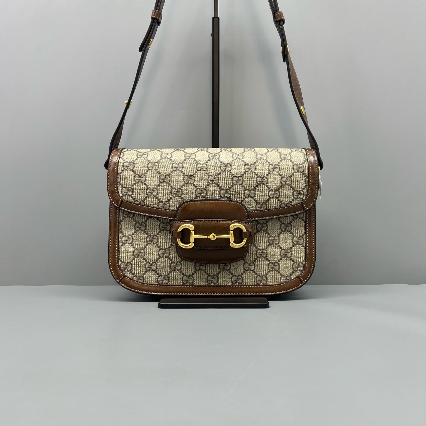 Gucci - 1955 Horsebit - Synthetic - Brown - (small)