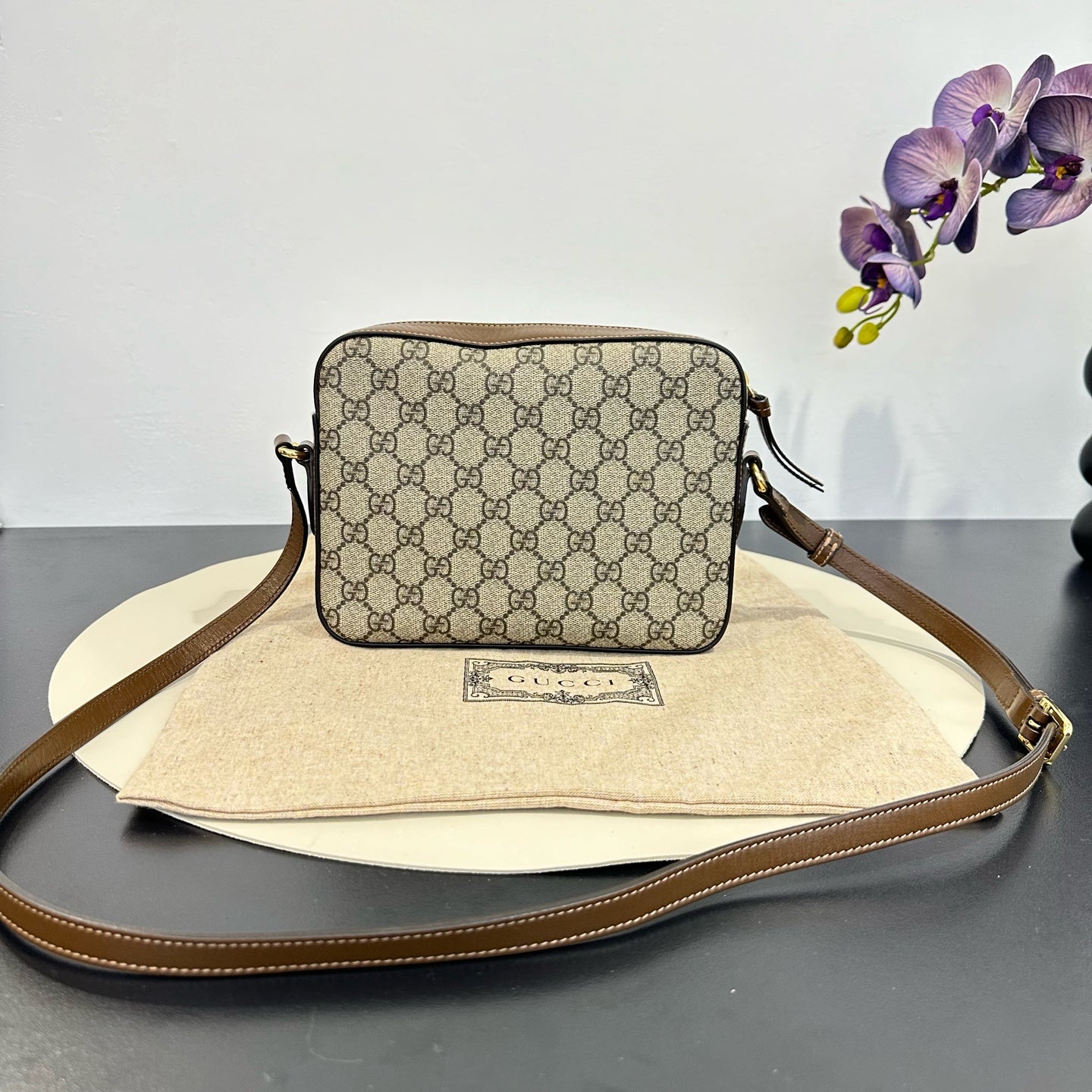 Gucci - 1955 Horsebit - Synthetic - Brown - (small)