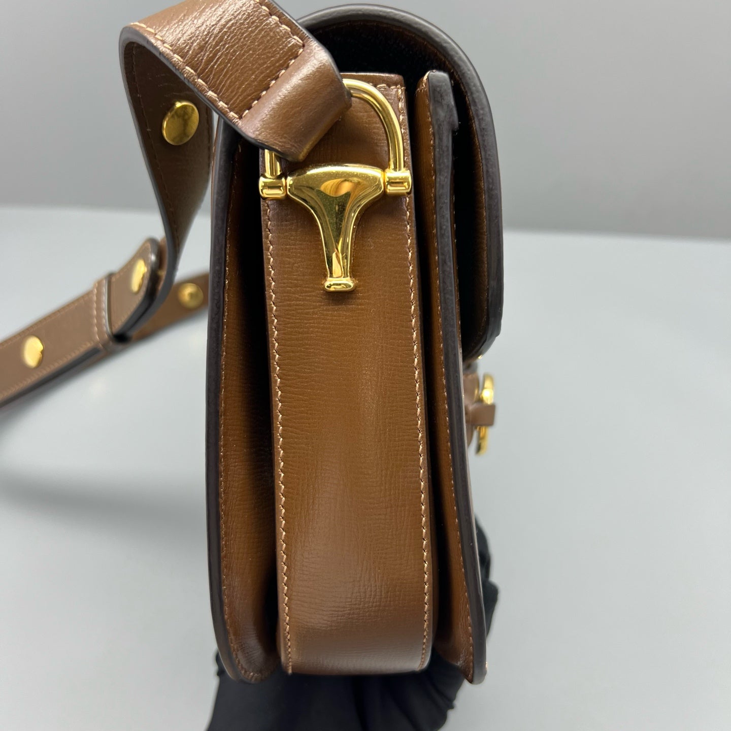 Gucci - 1955 Horsebit - Synthetic - Brown - (small)