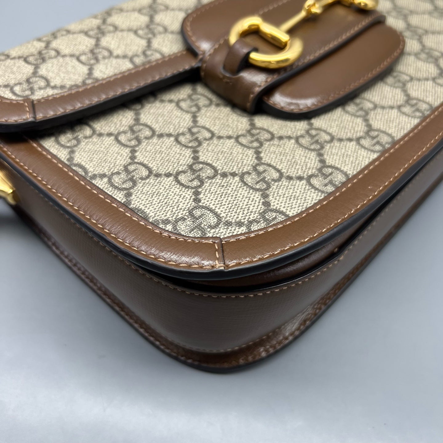 Gucci - 1955 Horsebit - Synthetic - Brown - (small)