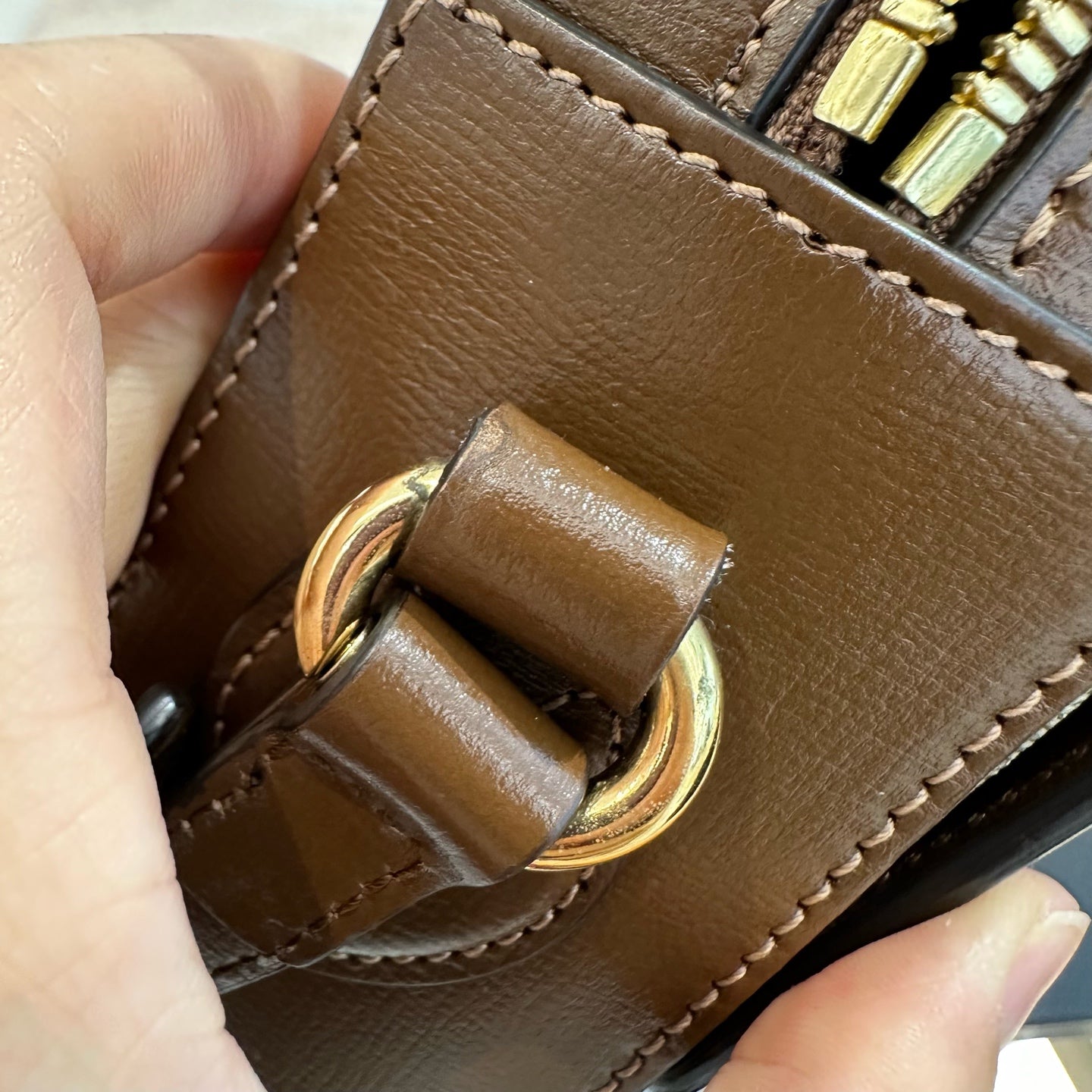 Gucci - 1955 Horsebit - Synthetic - Brown - (small)
