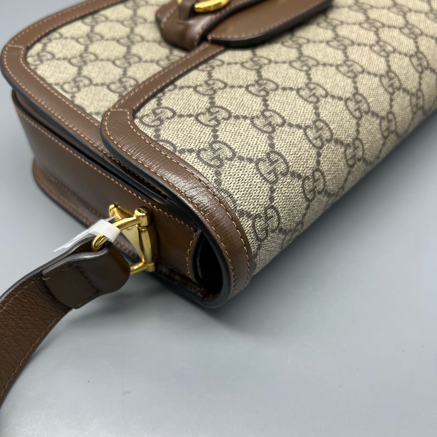 Gucci - 1955 Horsebit - Synthetic - Brown - (small)