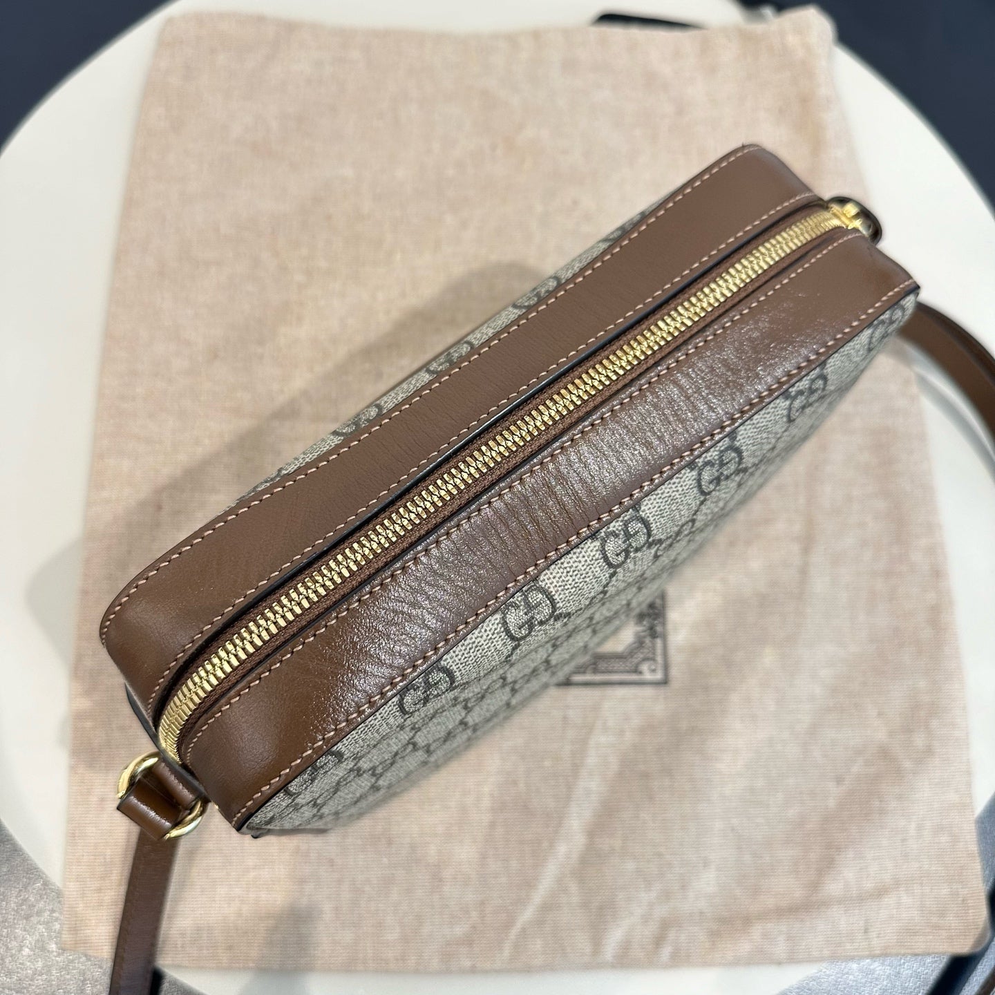 Gucci - 1955 Horsebit - Synthetic - Brown - (small)