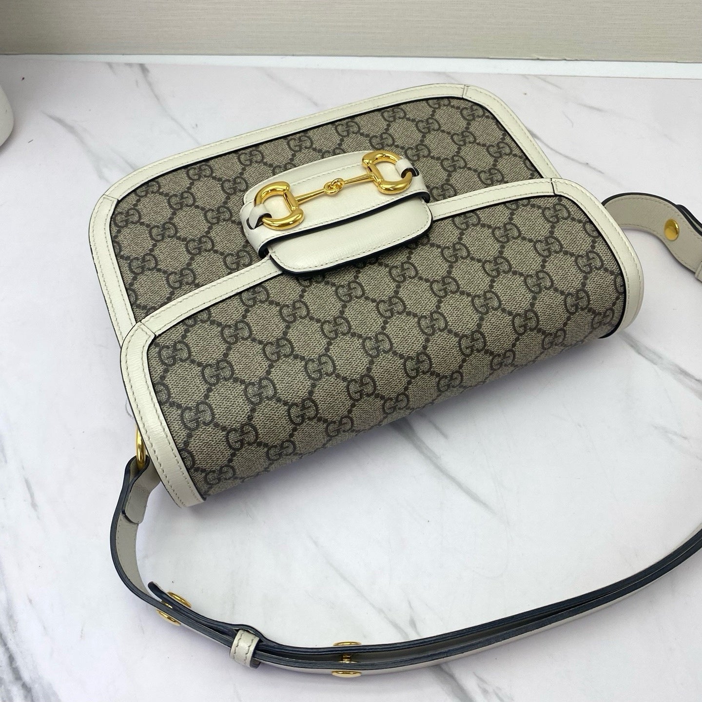 Gucci - 1955 Horsebit - Synthetic - White - (Medium)