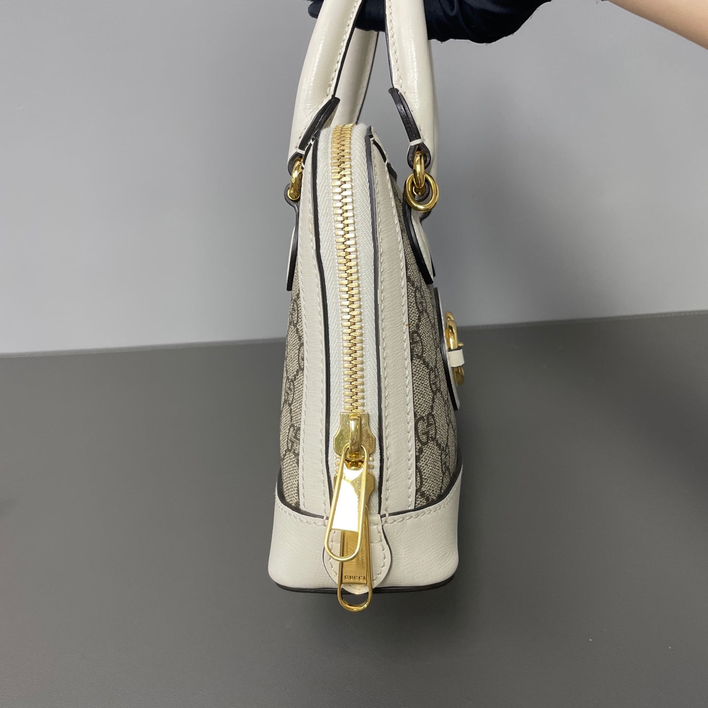 Gucci - 1955 Horsebit - Synthetic - White - (mini)