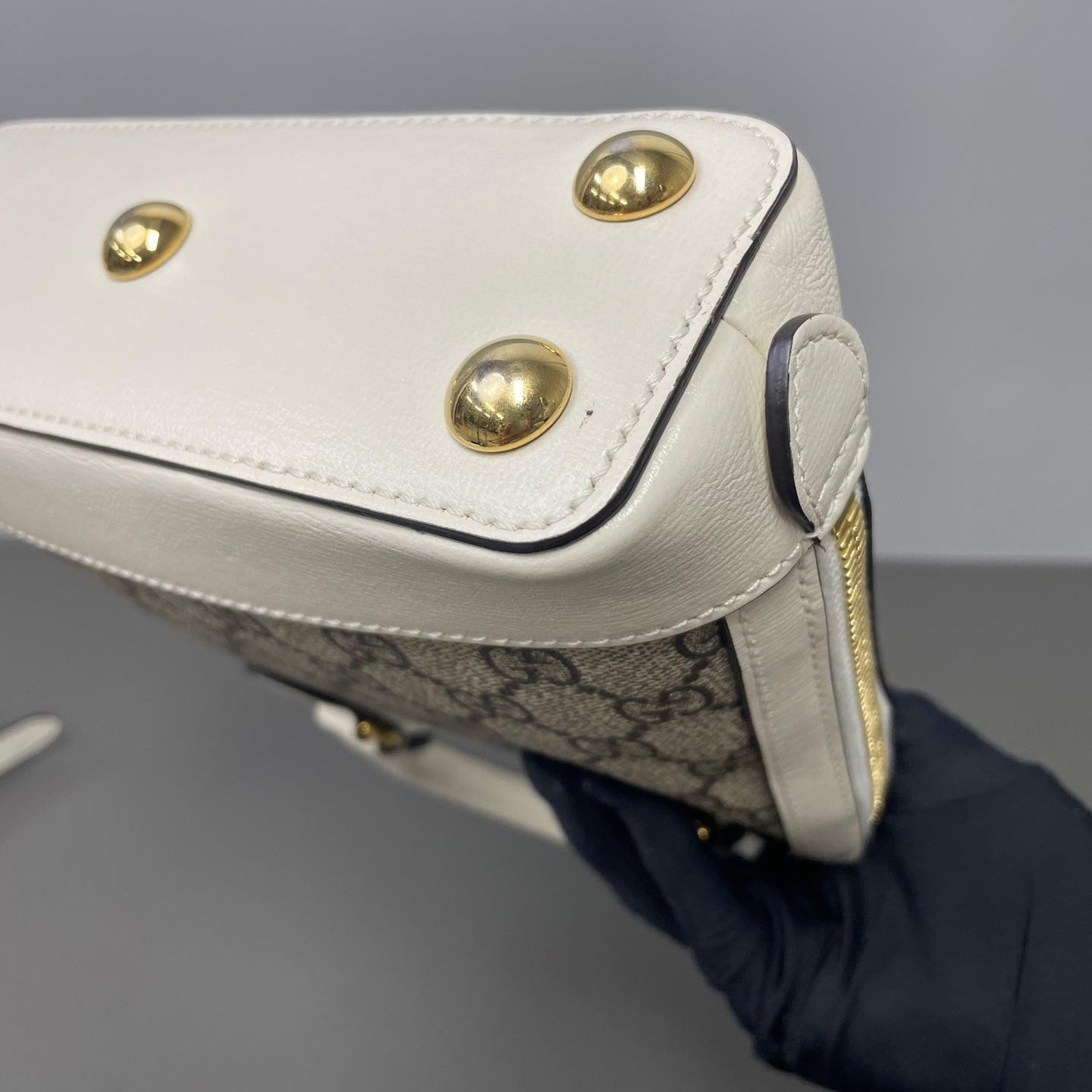 Gucci - 1955 Horsebit - Synthetic - White - (mini)