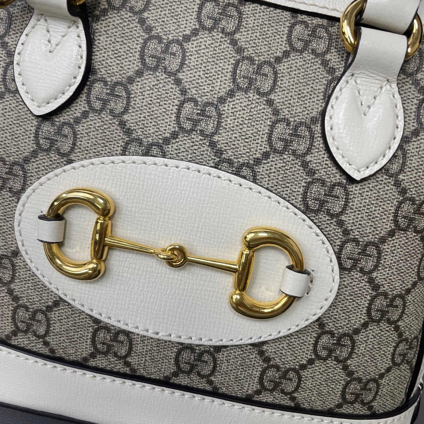 Gucci - 1955 Horsebit - Synthetic - White - (mini)