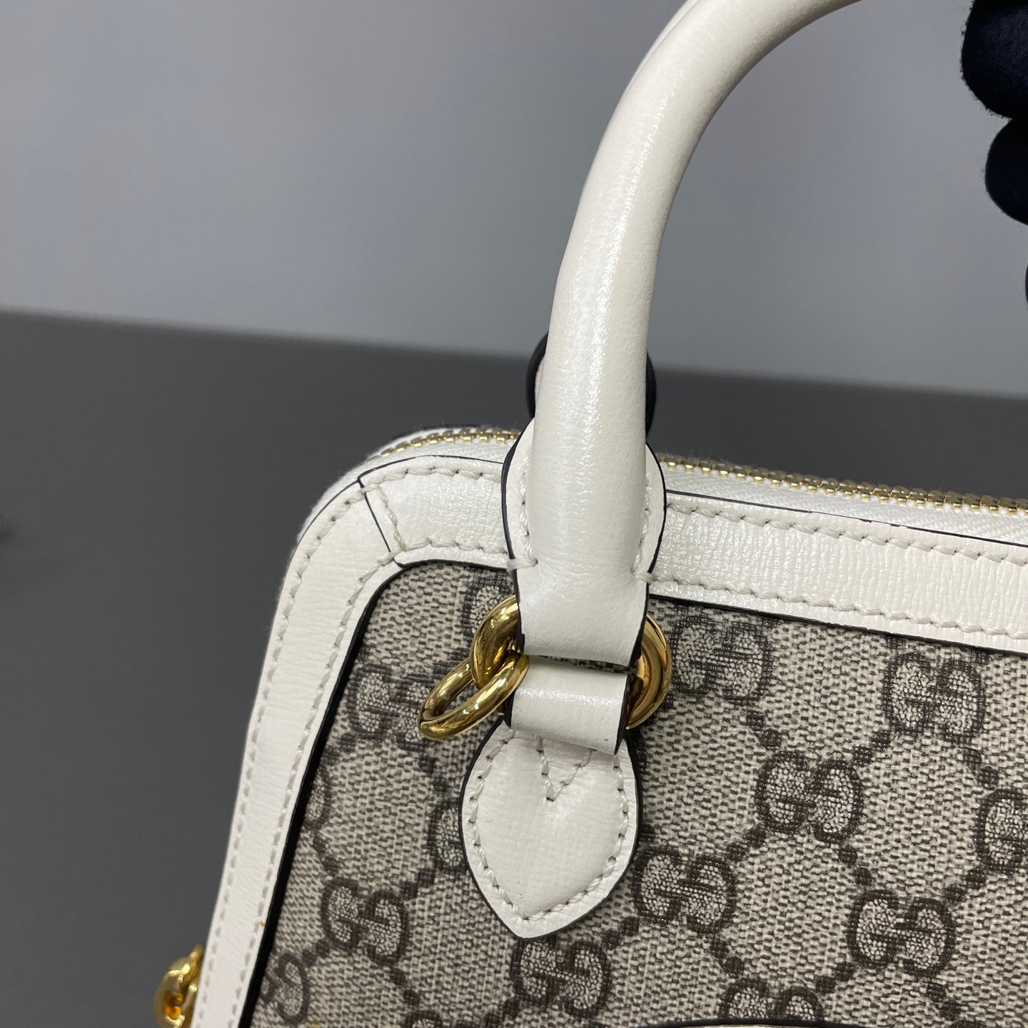 Gucci - 1955 Horsebit - Synthetic - White - (mini)