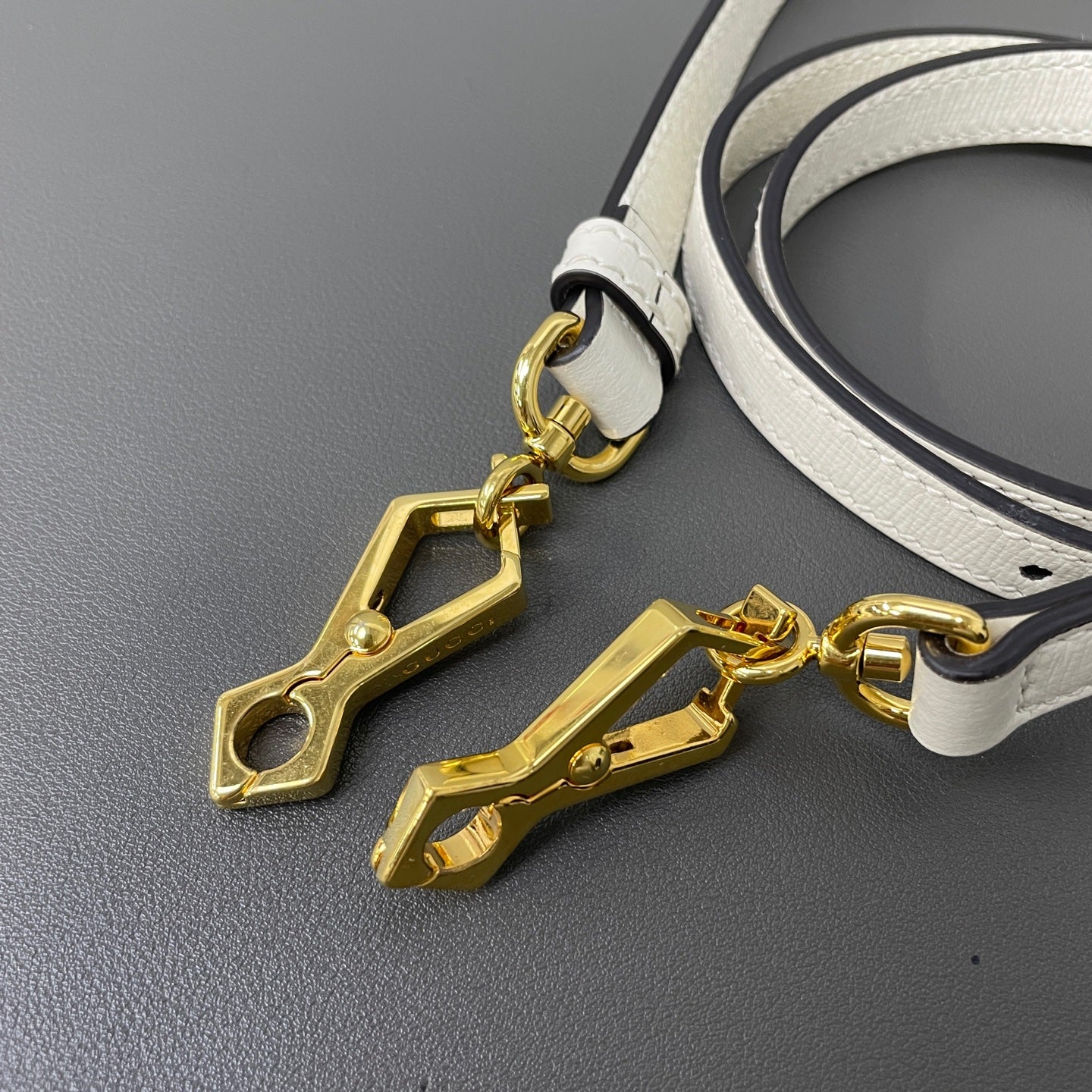 Gucci - 1955 Horsebit - Synthetic - White - (mini)