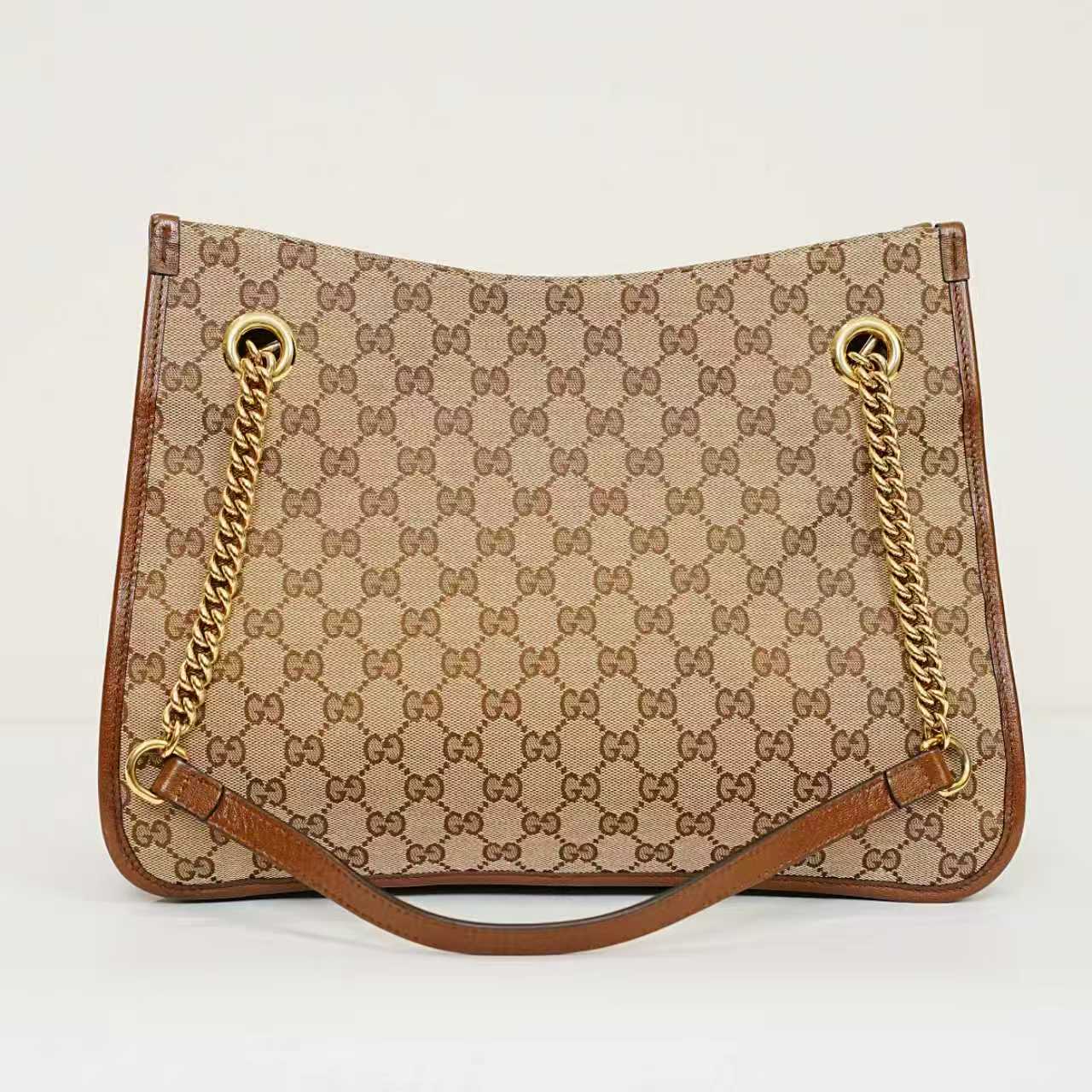 Gucci - 1955 Horsebit Tote Bag - Leather - Brown - (medium)