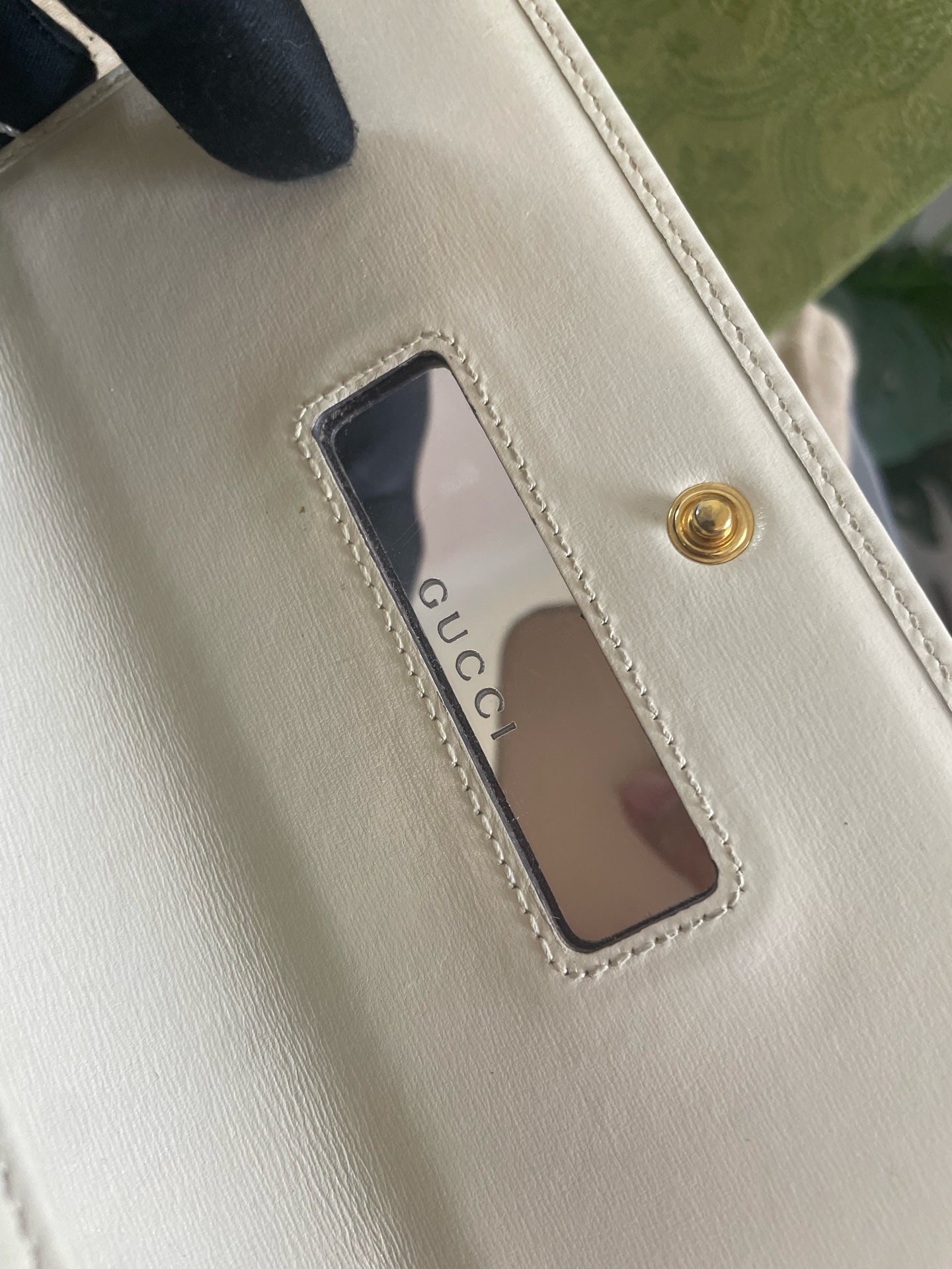 Gucci - 1955 Horsebit Wallet on Chain - Leather - White - (mini)