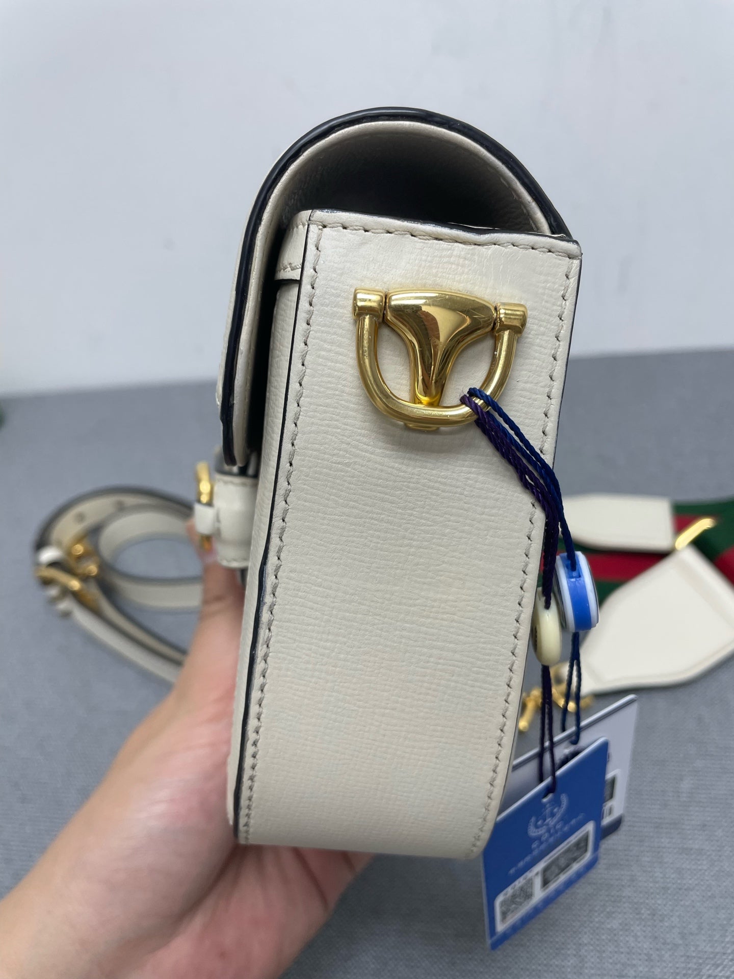 Gucci - 1955 - Leather - Beige - (small)