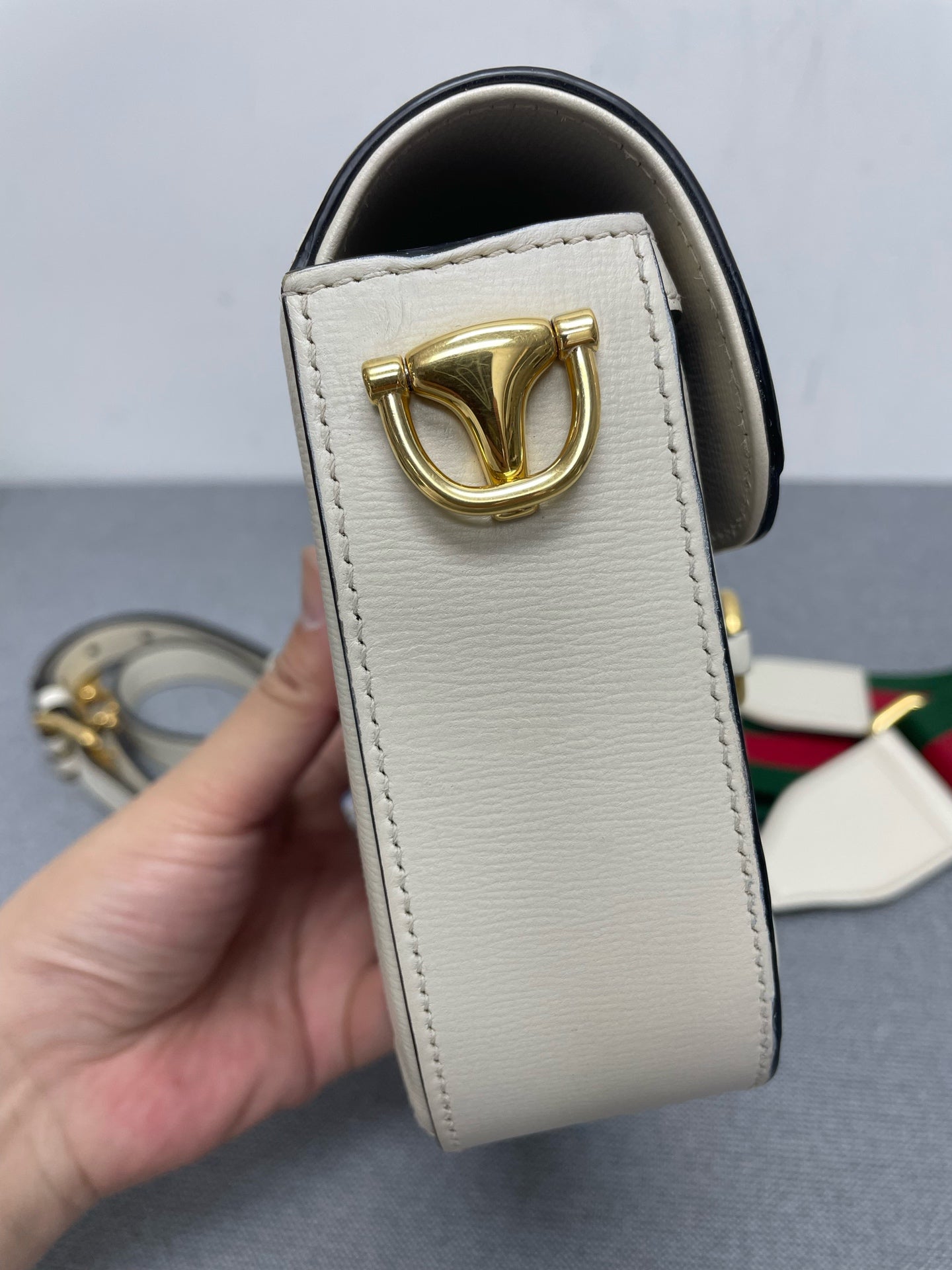 Gucci - 1955 - Leather - Beige - (small)
